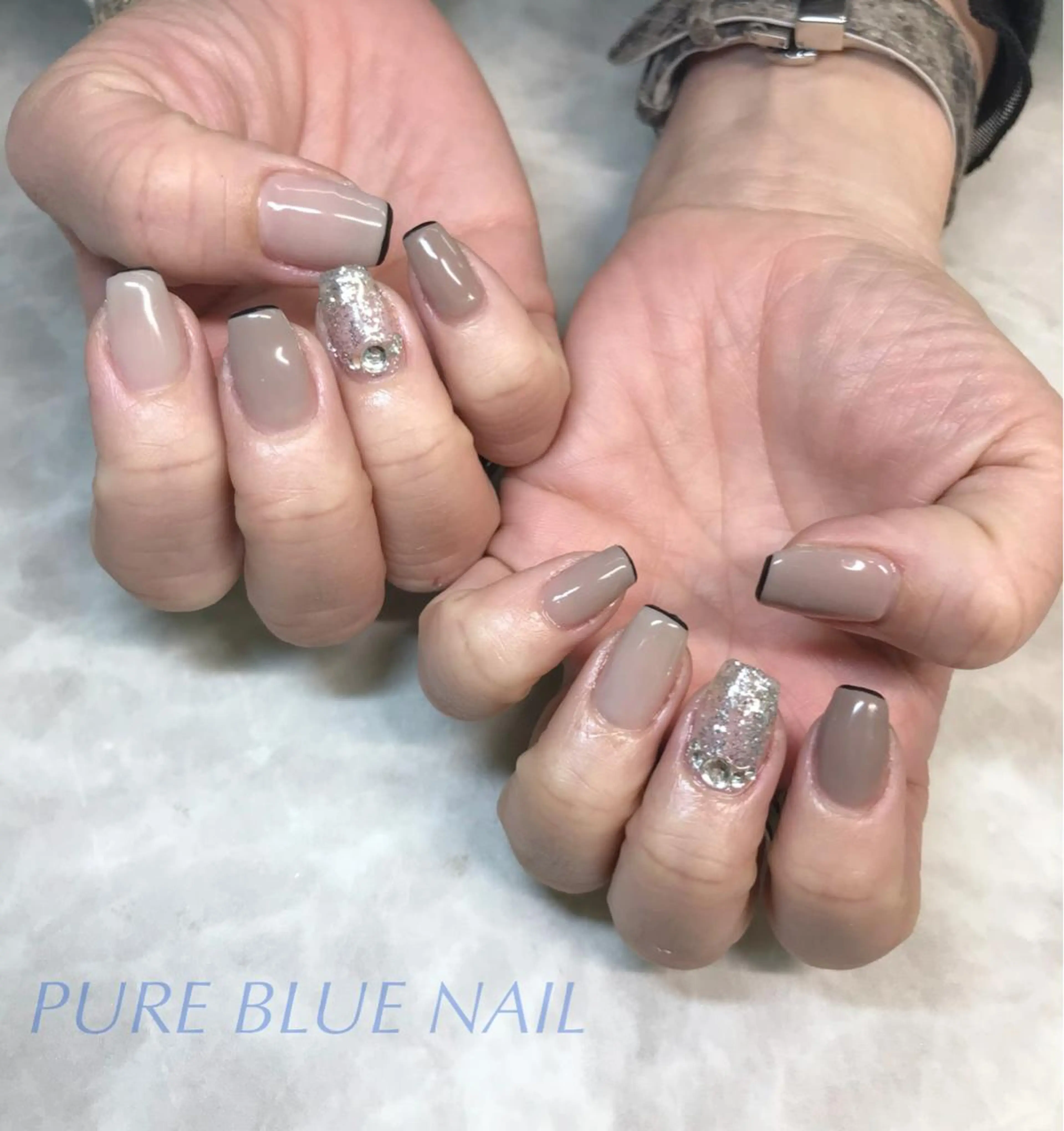 ネイル ハンドネイル PURE BLUE  NAIL所属・PURE BLUE NAILのネイルデザイン