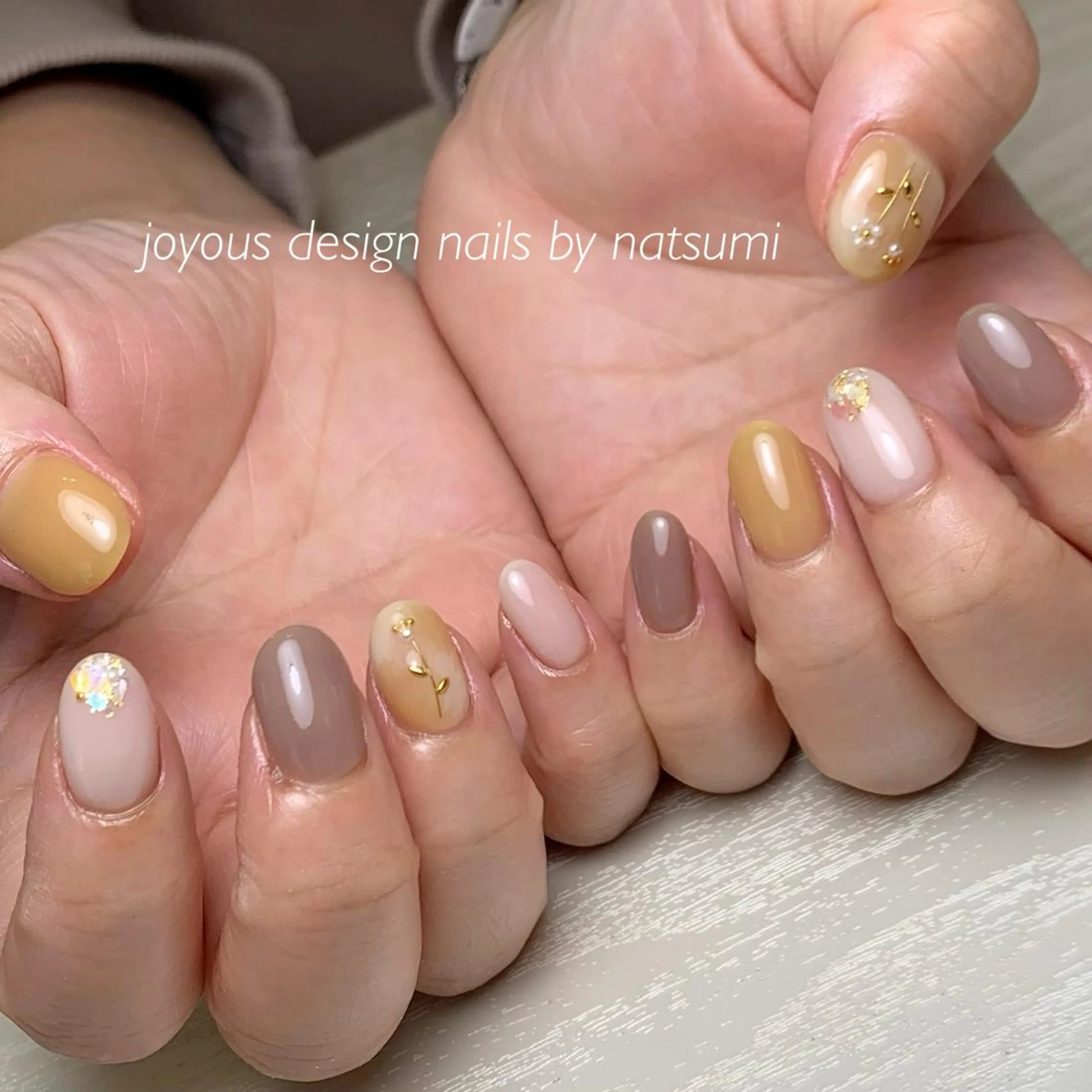 ネイル ハンドネイル jdn natsumiのネイルデザイン