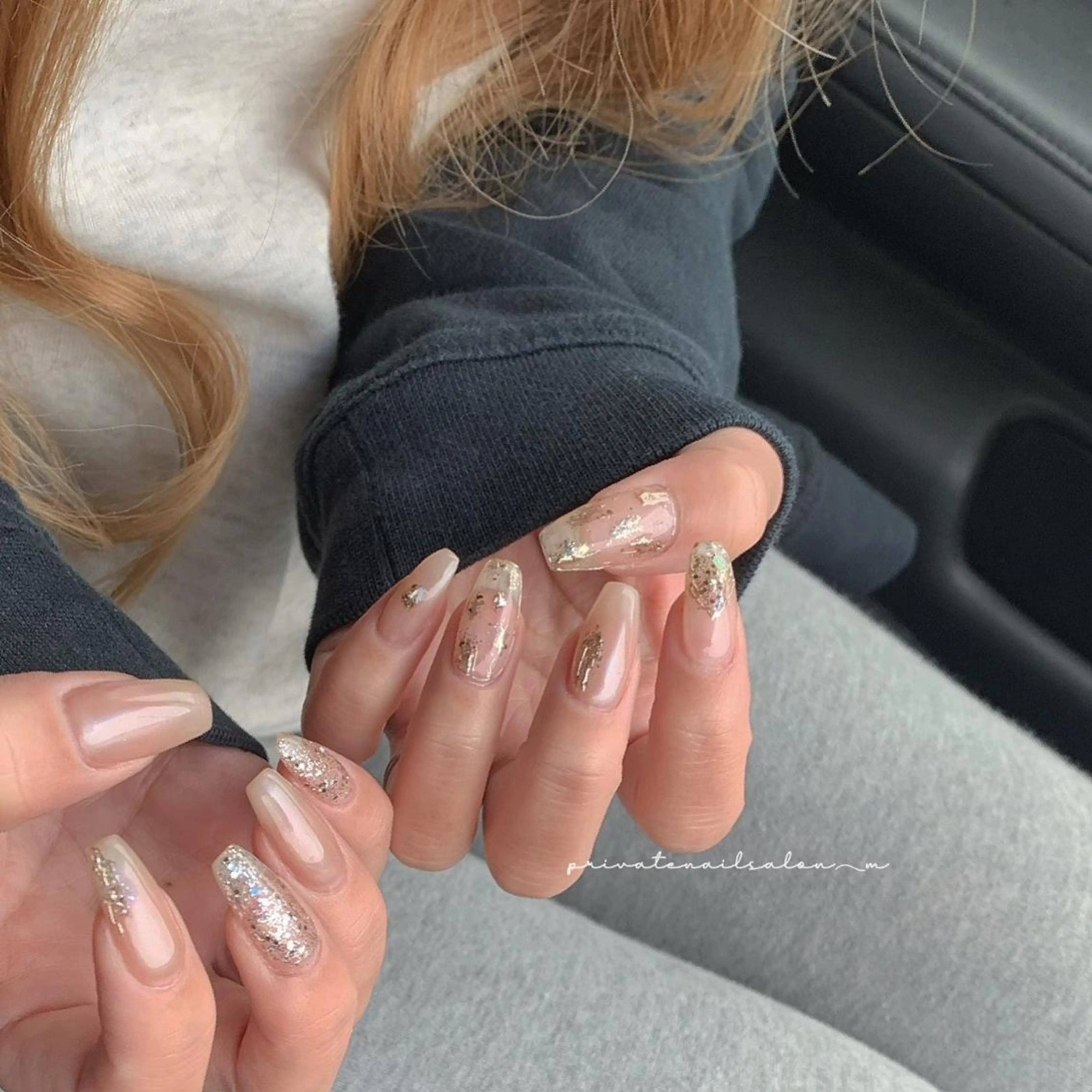ネイル ニュアンスネイル ハンドネイル Liebe nailのネイルデザイン