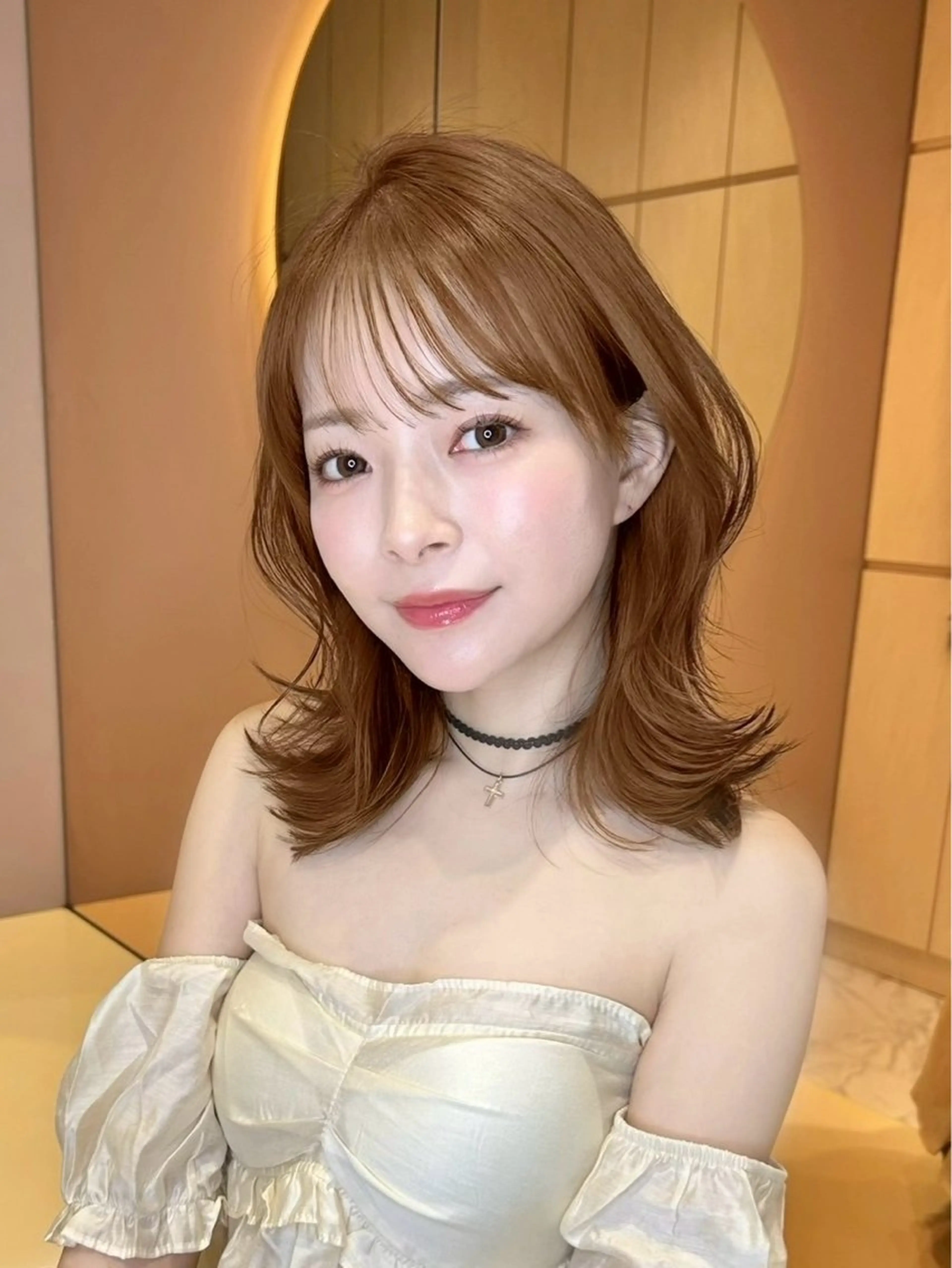 ミディアム カット 大宮／韓国スタイル /中澤美友のヘアスタイル