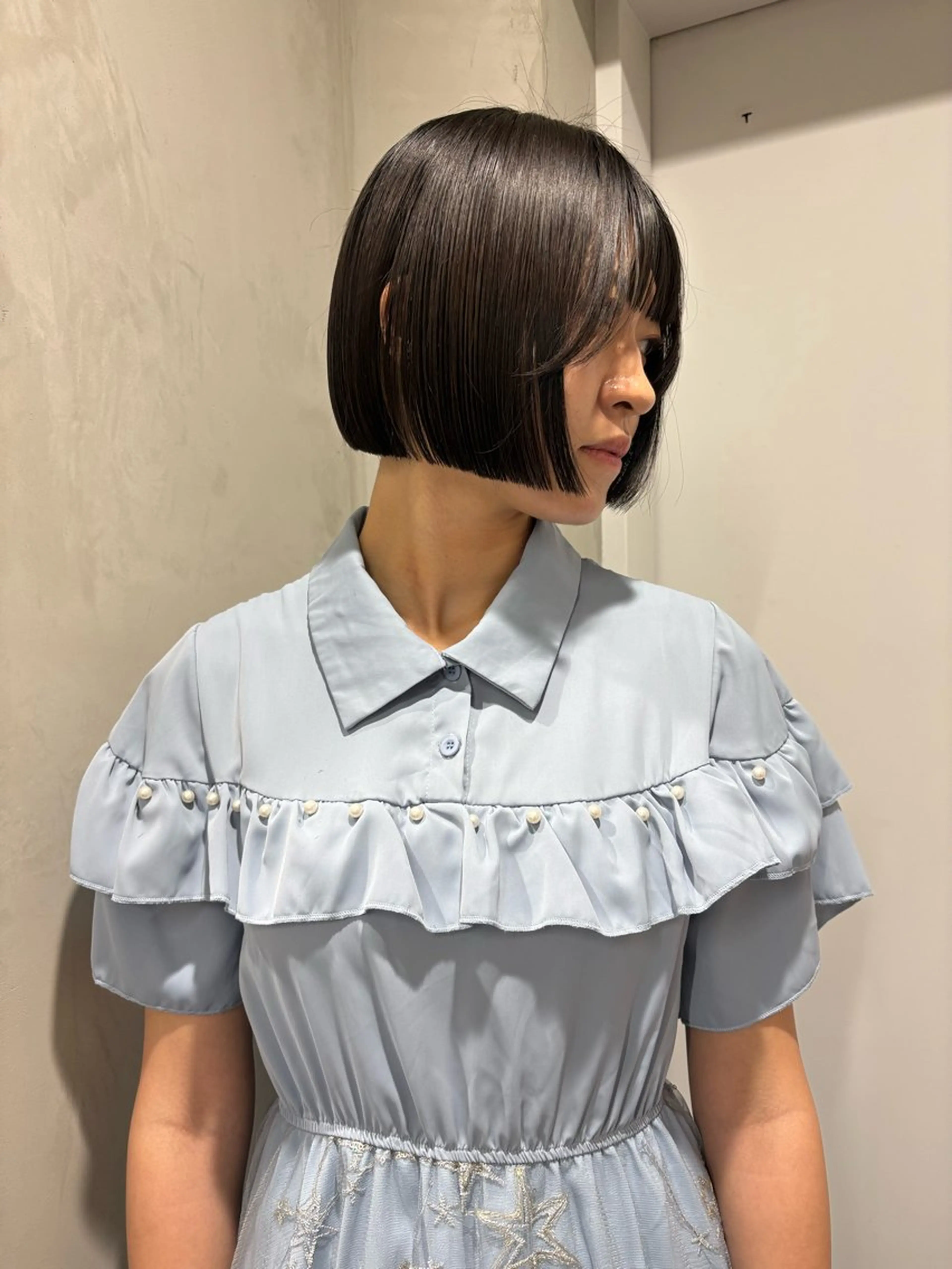 ぱつっとボブ/ natsukiのヘアスタイル