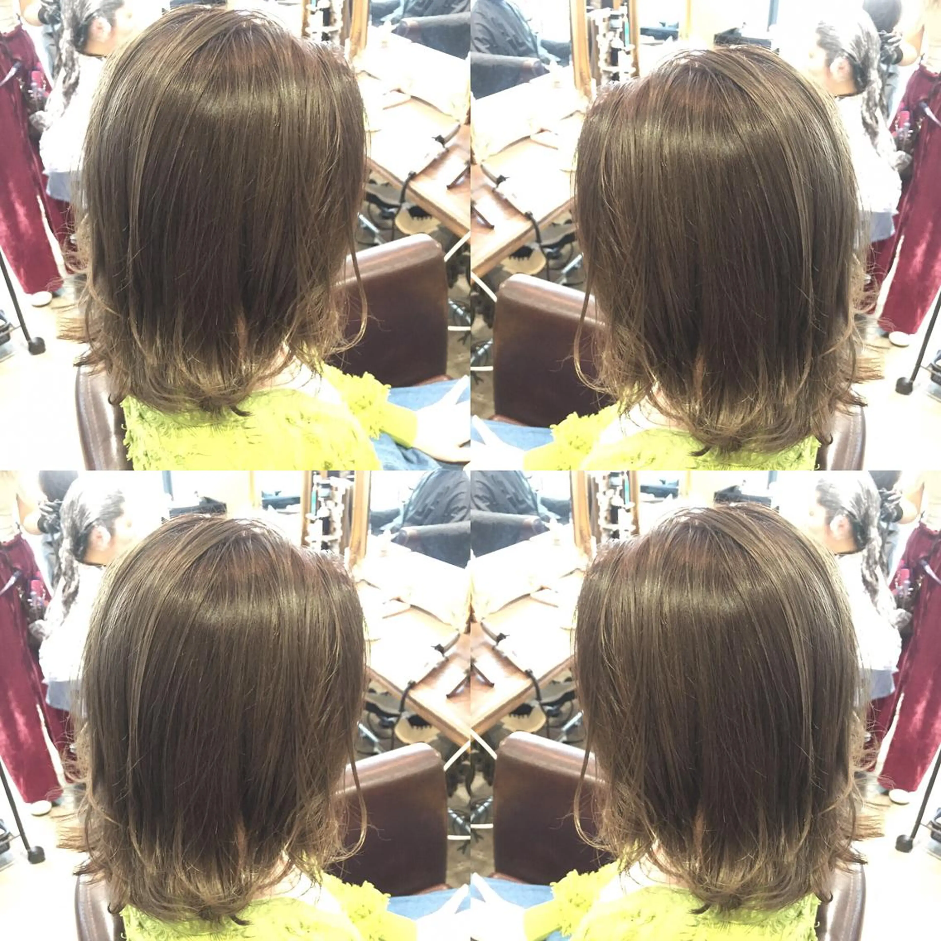 ミディアム カラー ブリーチ 透明感カラー イルミナカラー ブリーチなしカラー Salon de MiLK所属・露木 啓介のヘアスタイル