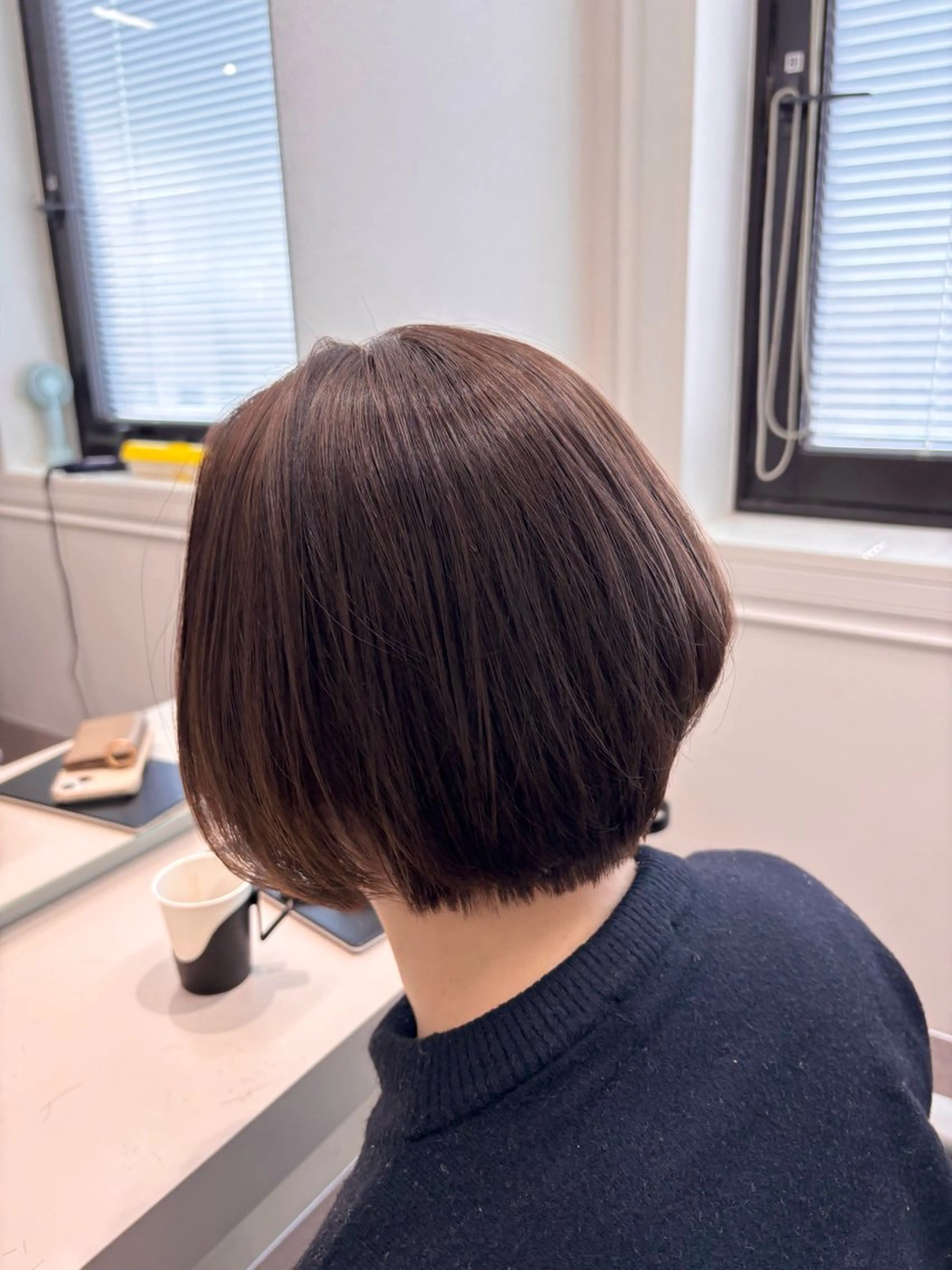 ショート カット トリートメント 大山 真衣のヘアスタイル