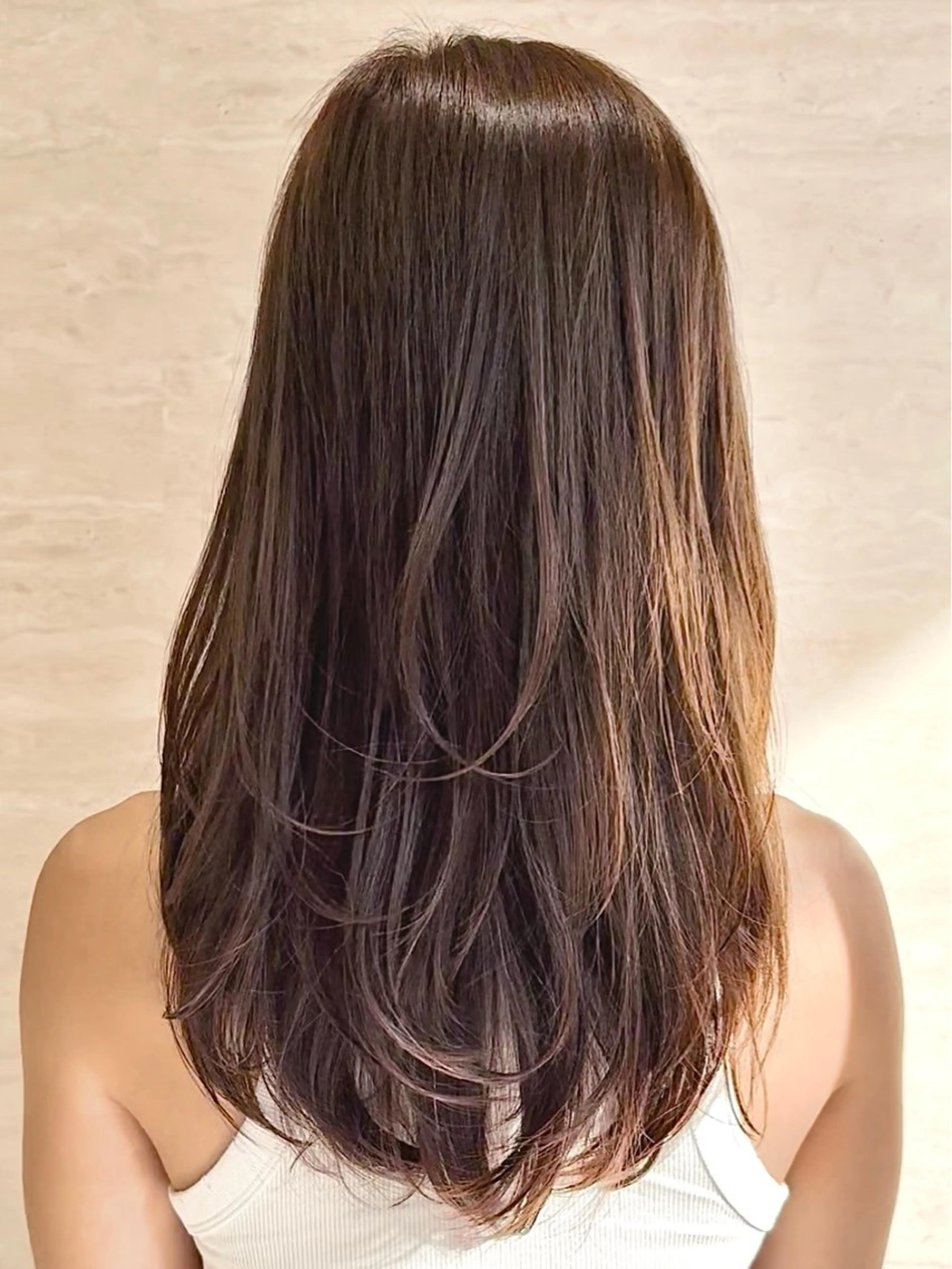 セミロング カラー カット ヘアカラー トリートメント PULSE yokohama所属・横浜駅/韓国レイヤー /髪質改善のヘアスタイル