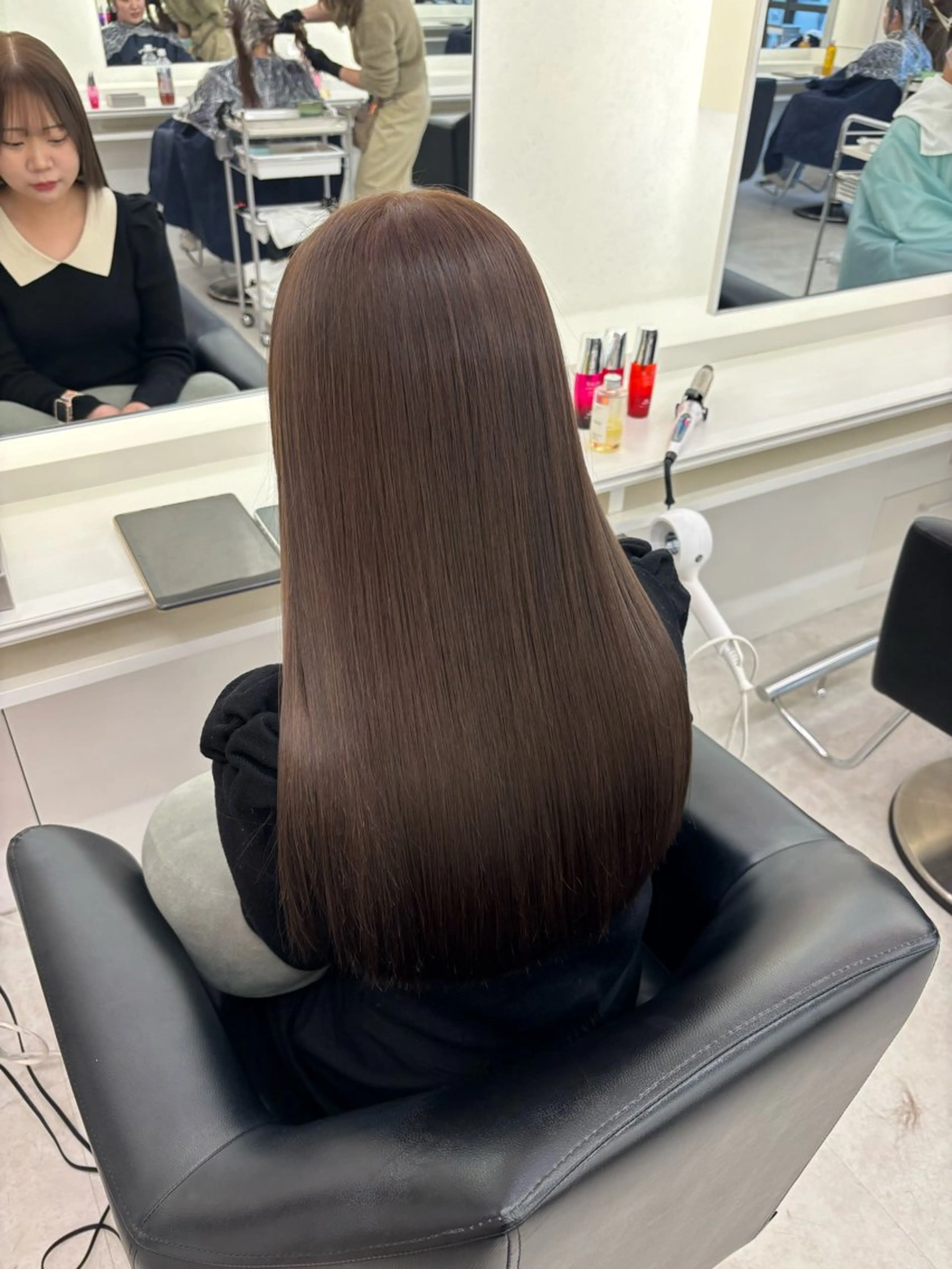 ロング カラー ヘアカラー parvemix平野 真央🎀💞のヘアスタイル