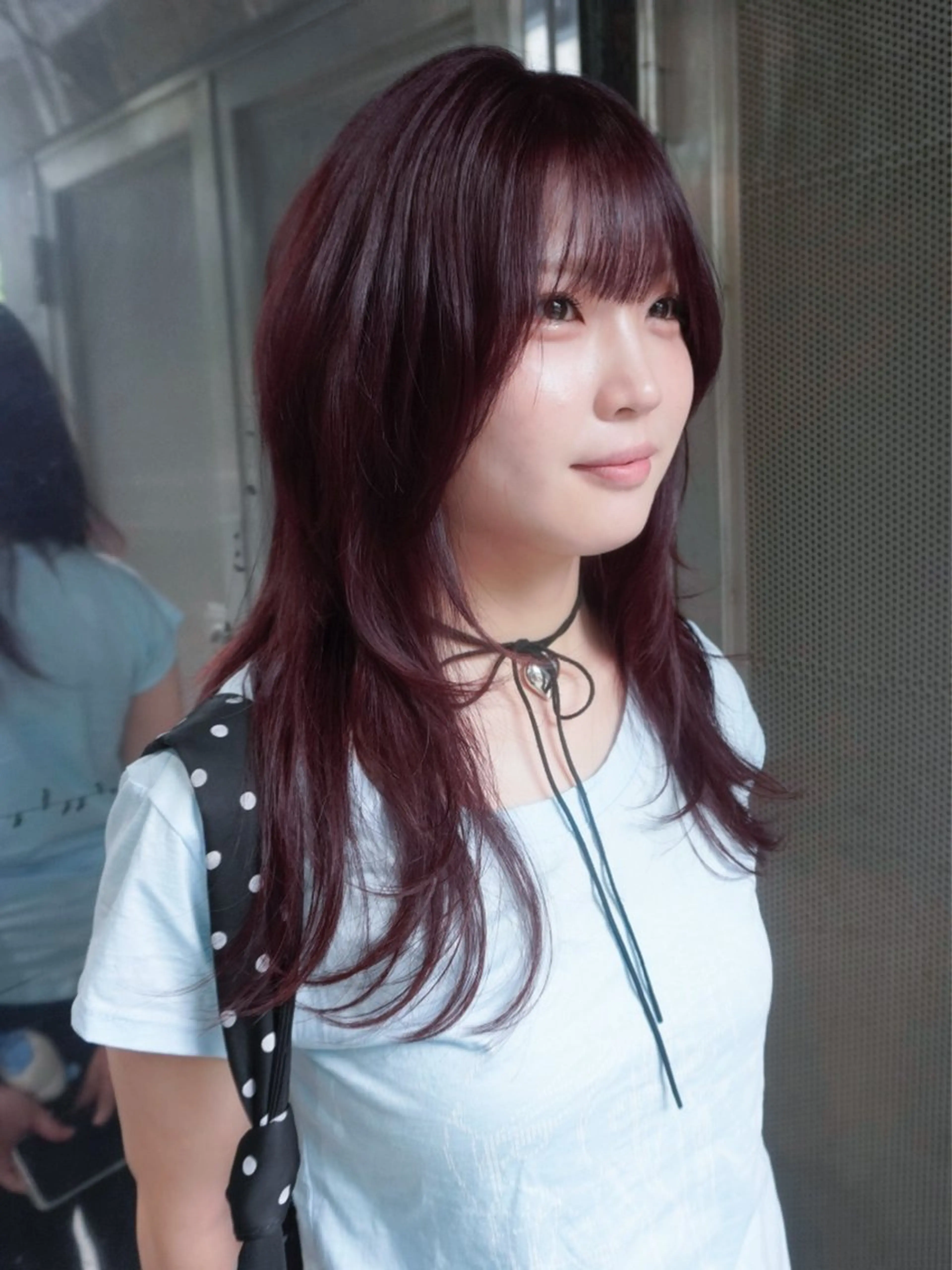 ロング カラー 愛瑠奈 erunaのヘアスタイル