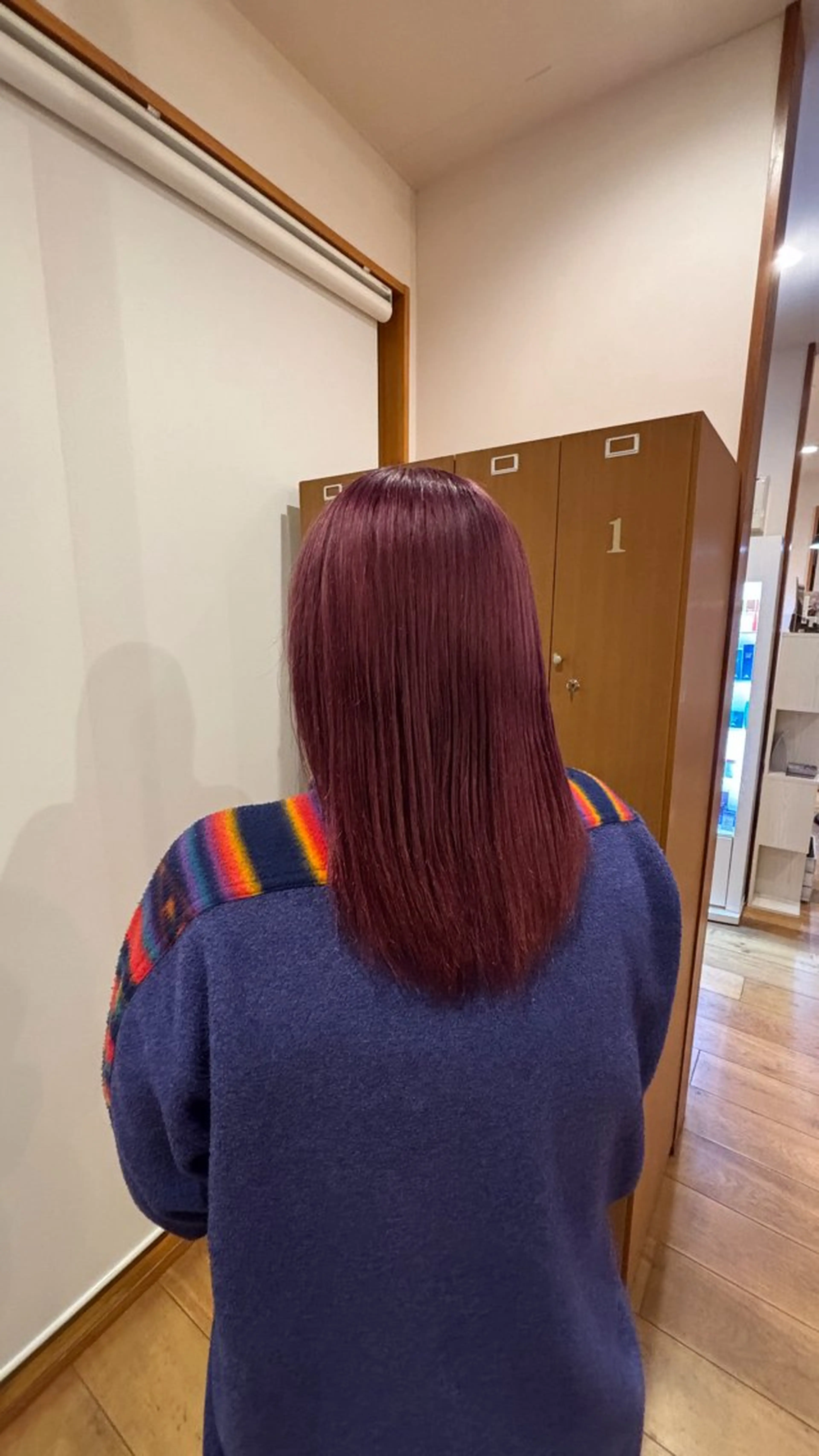 ロング 【ブリーチラベンダー の神様】💗髙島隆世のヘアスタイル