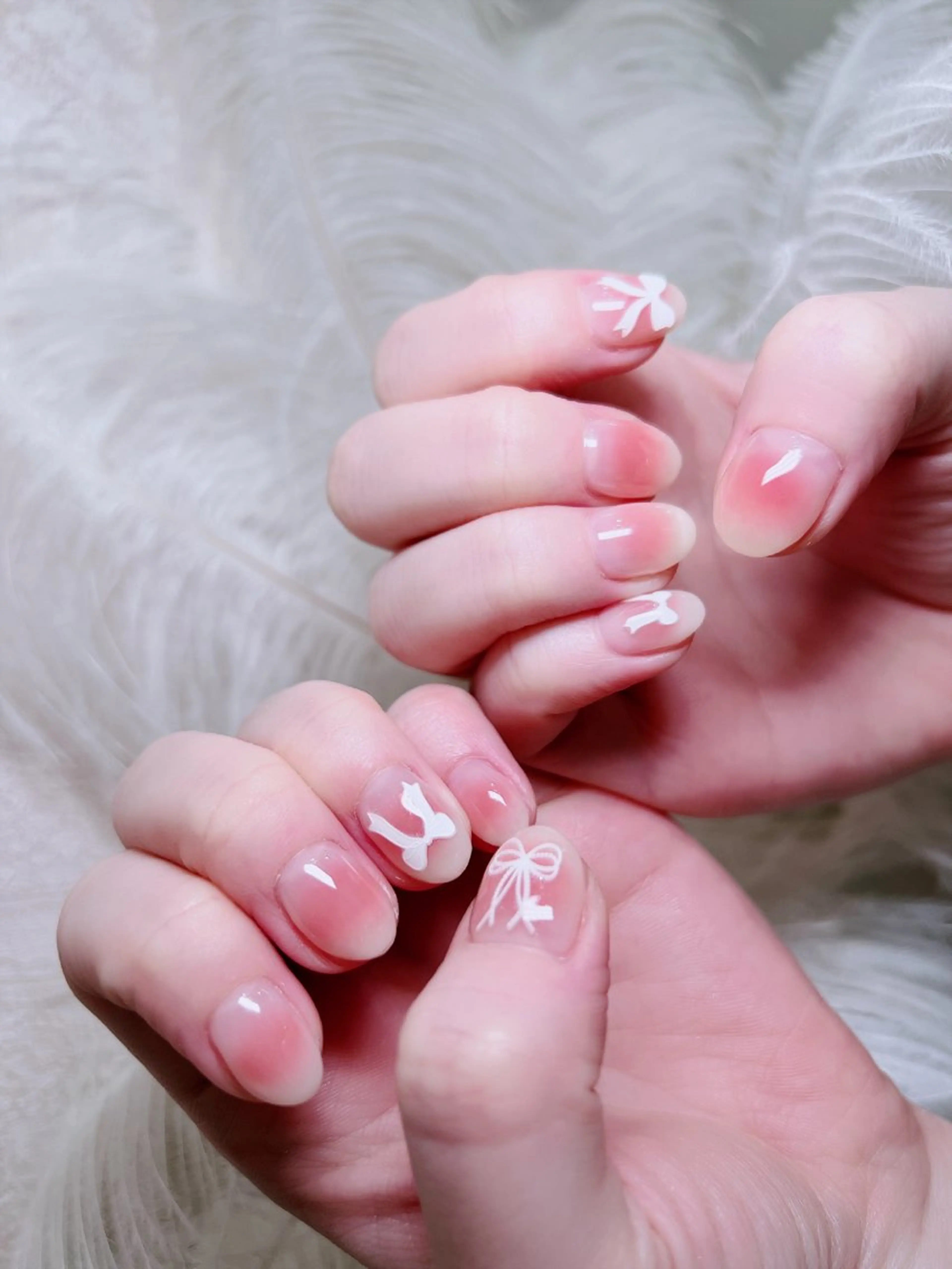 ネイル ハンドネイル Ubuntu🎀 ネイルサロン✨のネイルデザイン