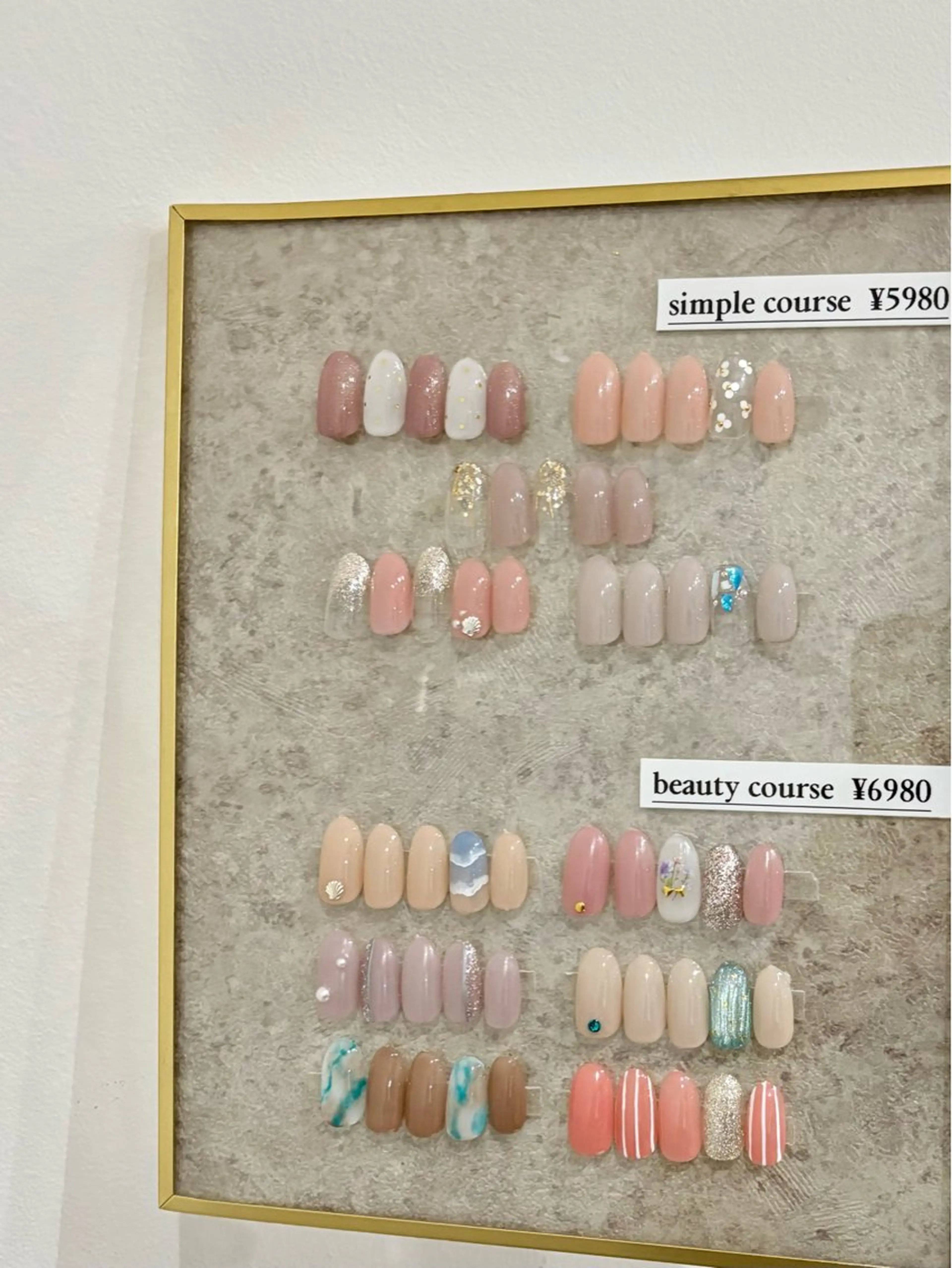 ネイル ブルー ハンドネイル N.design mineのネイルデザイン