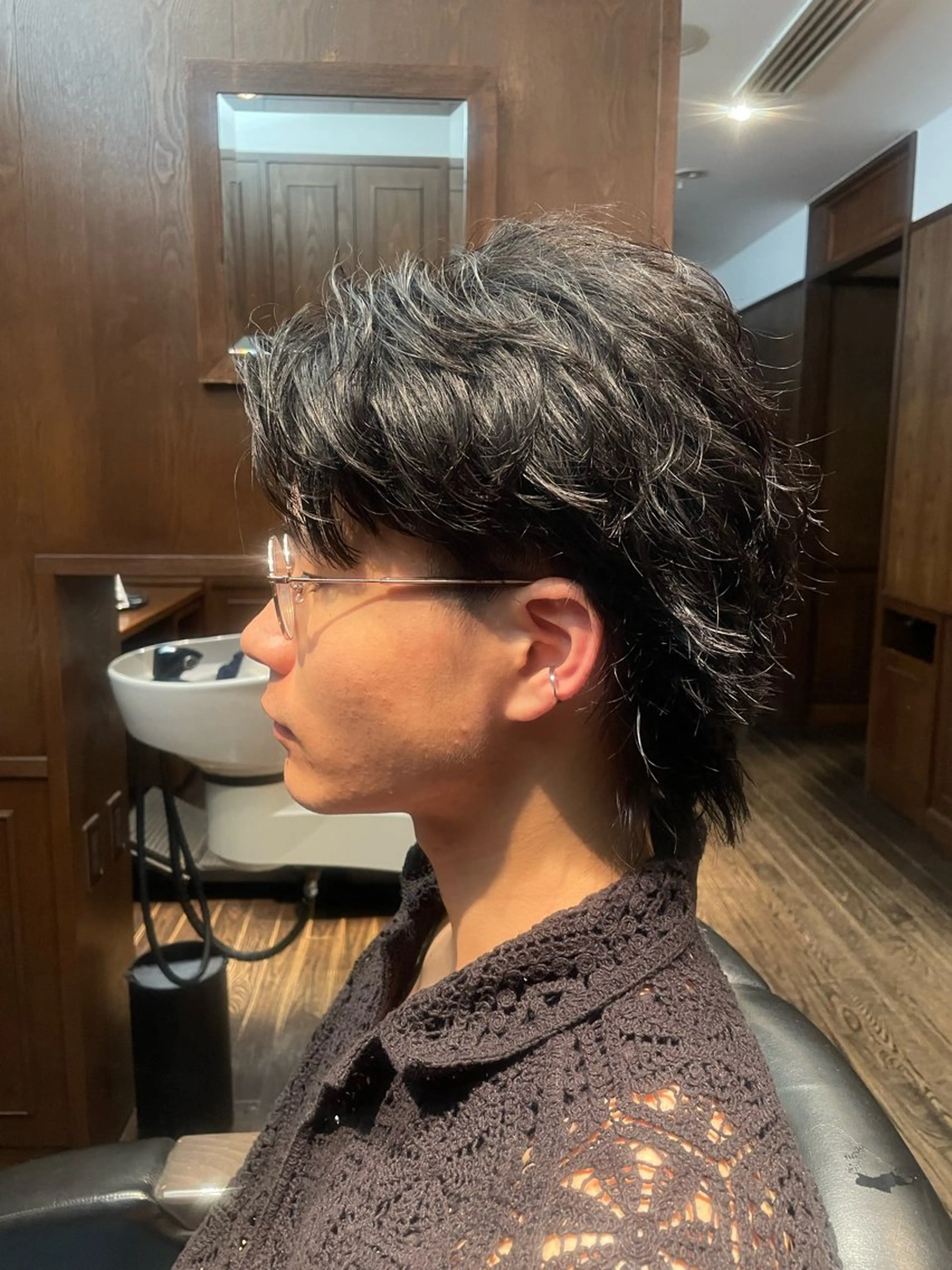 ミディアム パーマ メンズ ミディアムパーマ メンズパーマ 2回目以降✖︎ こうようのヘアスタイル