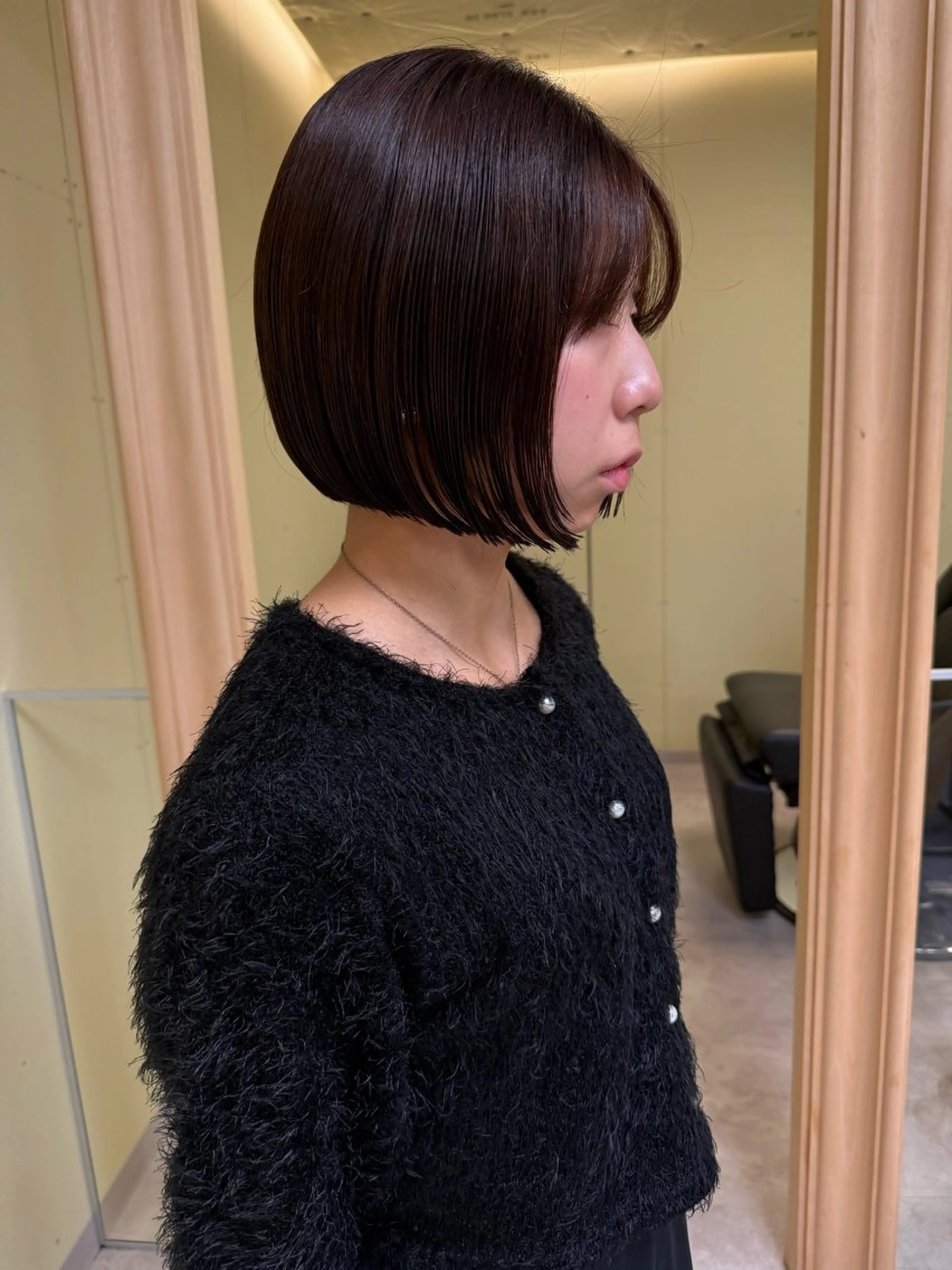 ショート カラー カット ヘアカラー トリートメント REIKA/レイヤー /ボブ/透明感カラーのヘアスタイル