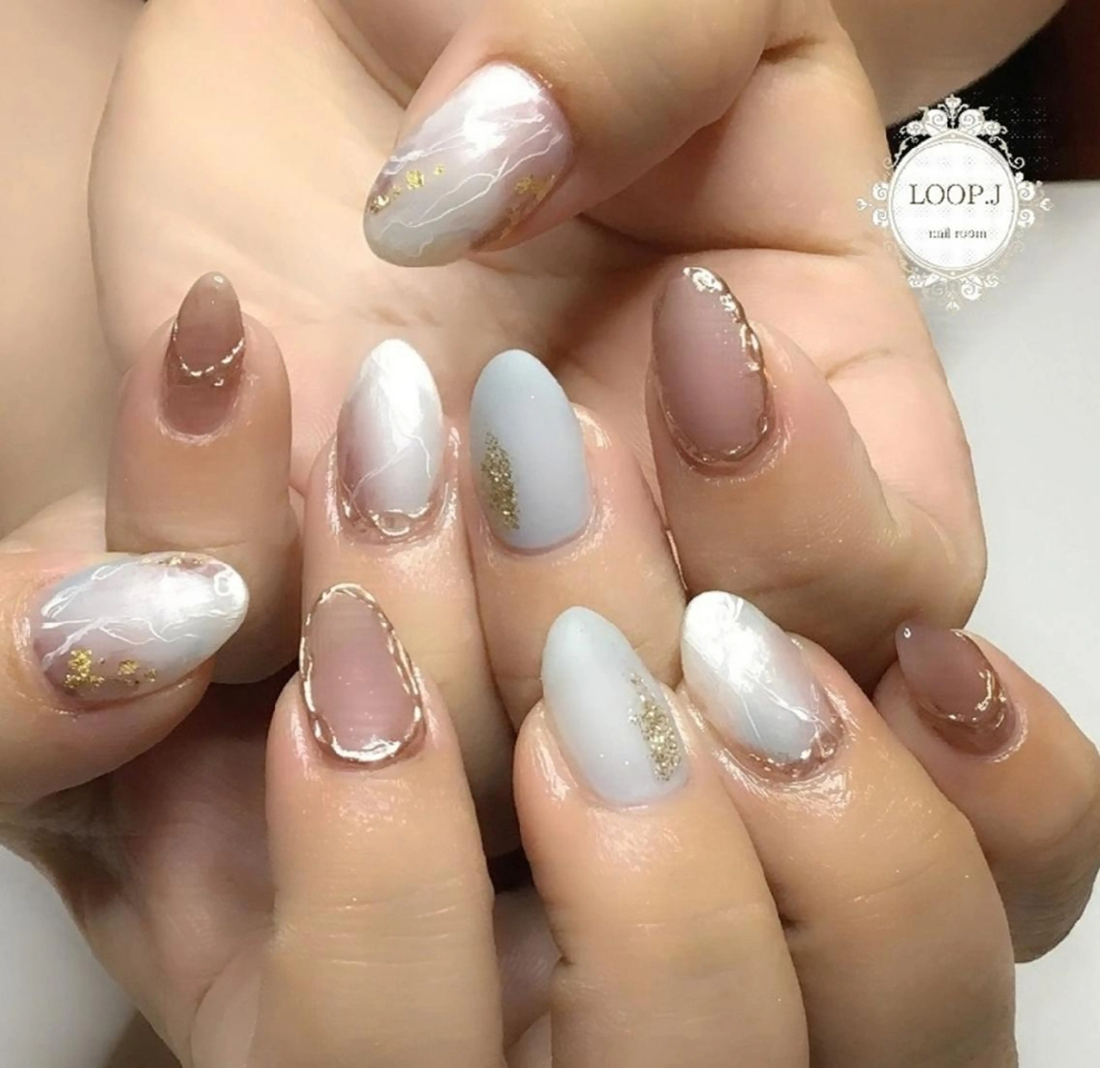 ネイル ハンドネイル おおくぼ めぐみのネイルデザイン