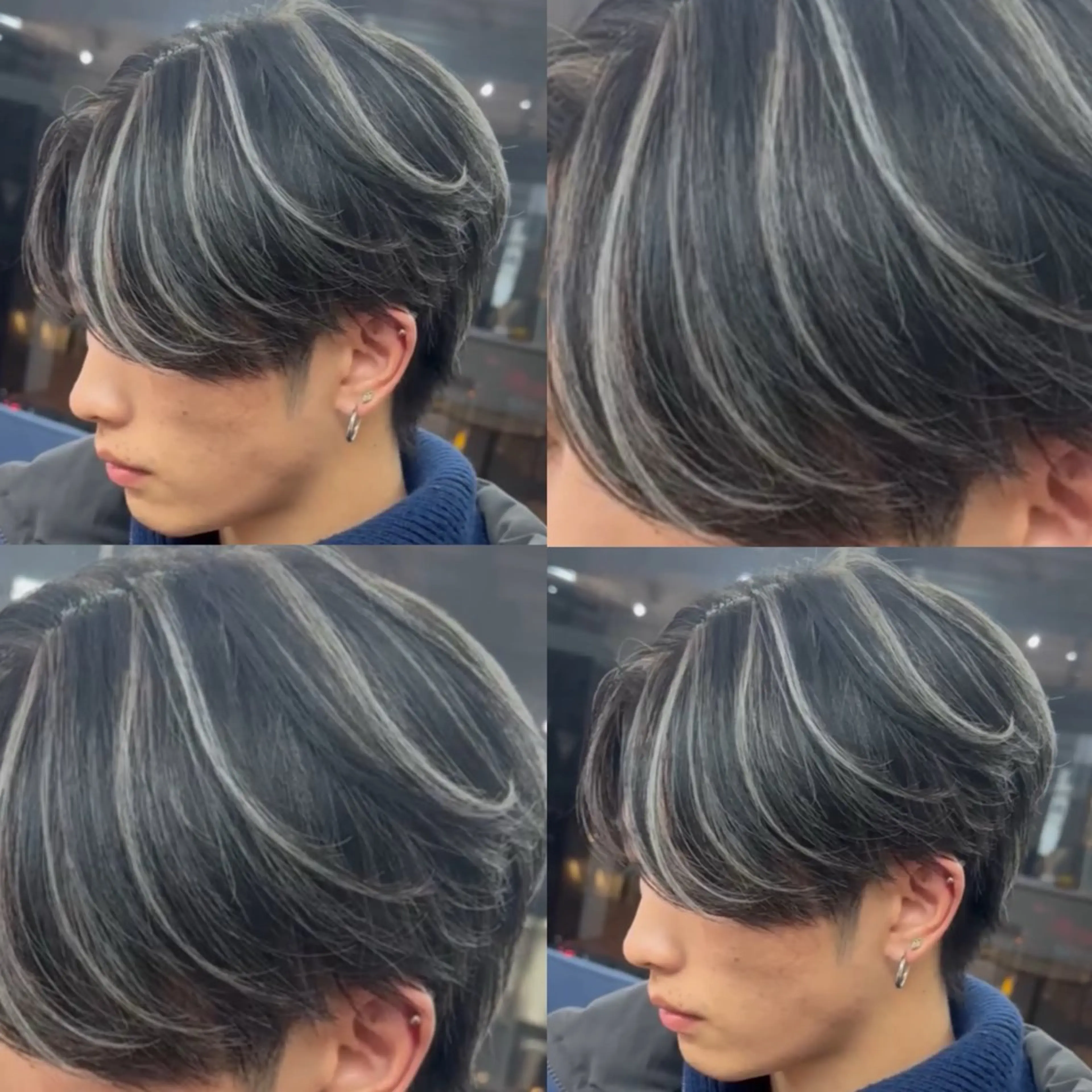カラー メンズ メンズカット ‪‪/メッシュのヘアスタイル