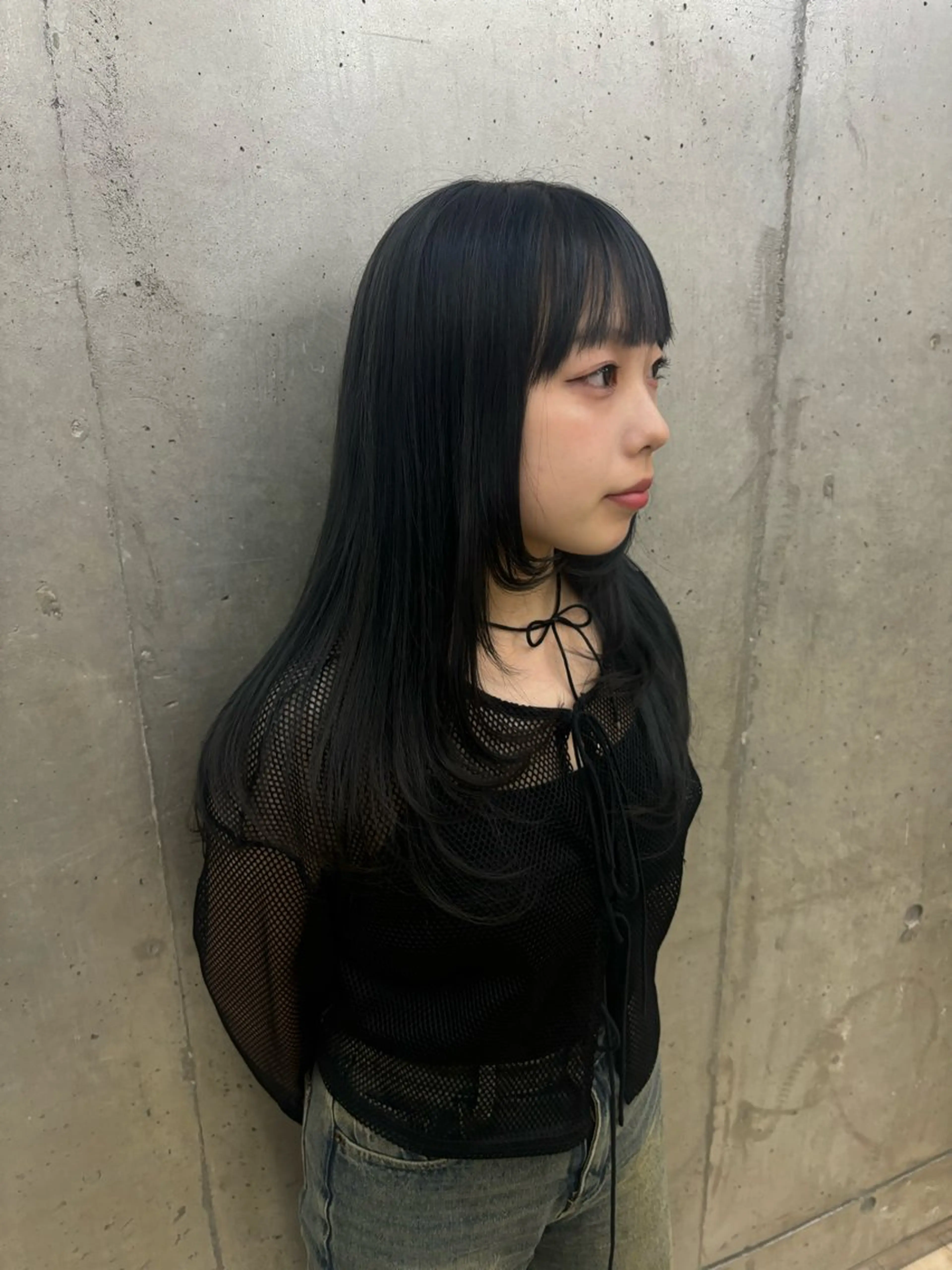 ロング ヘアカラー WiLL 西宮　梶岡 日菜/艶感カラーのヘアスタイル