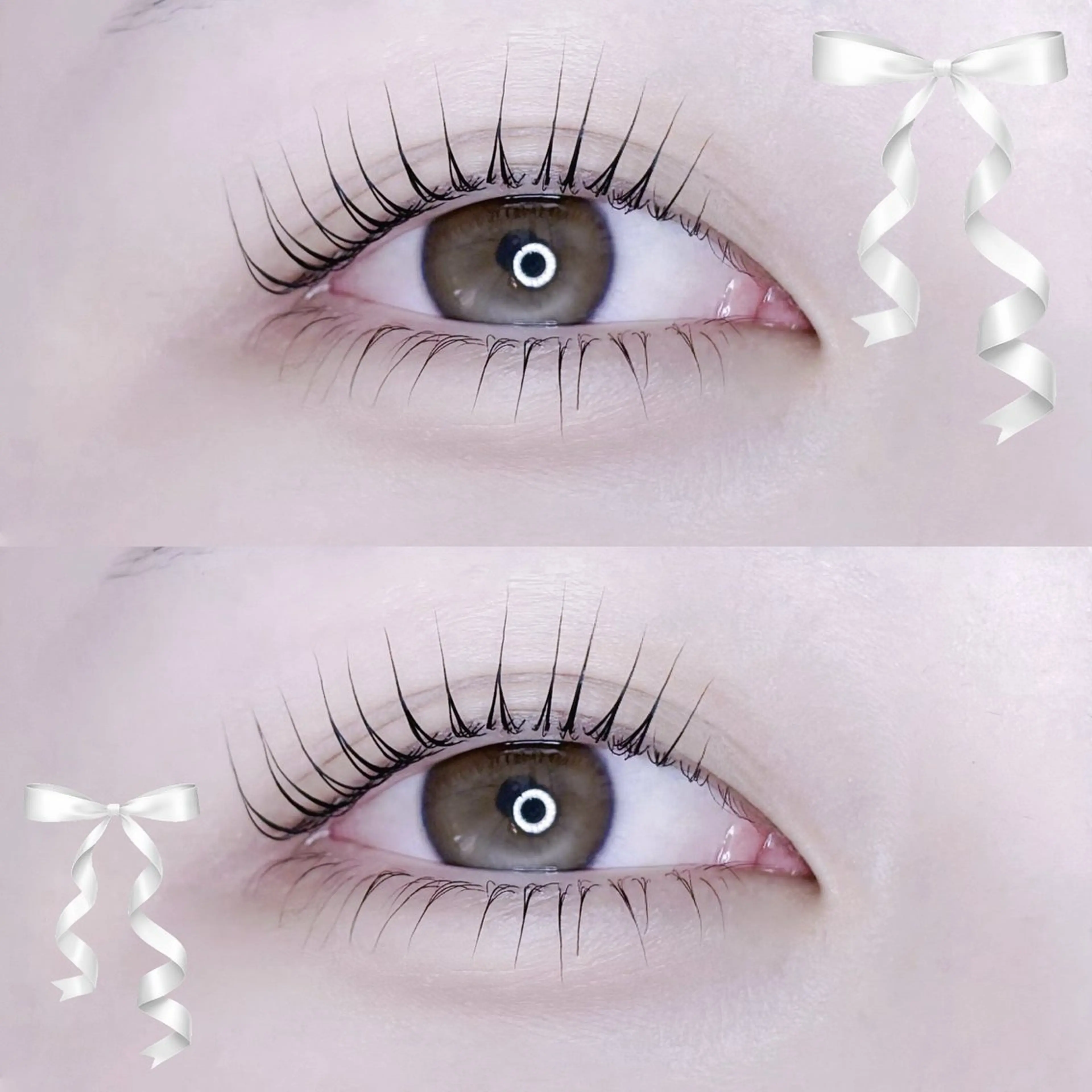 マツエク・マツパ 束感まつ毛 韓国風マツエク パリジェンヌラッシュリフト 下まつげエクステ 一重×まつ毛パーマ マツパ ELLA 松尾のマツエク・マツパデザイン