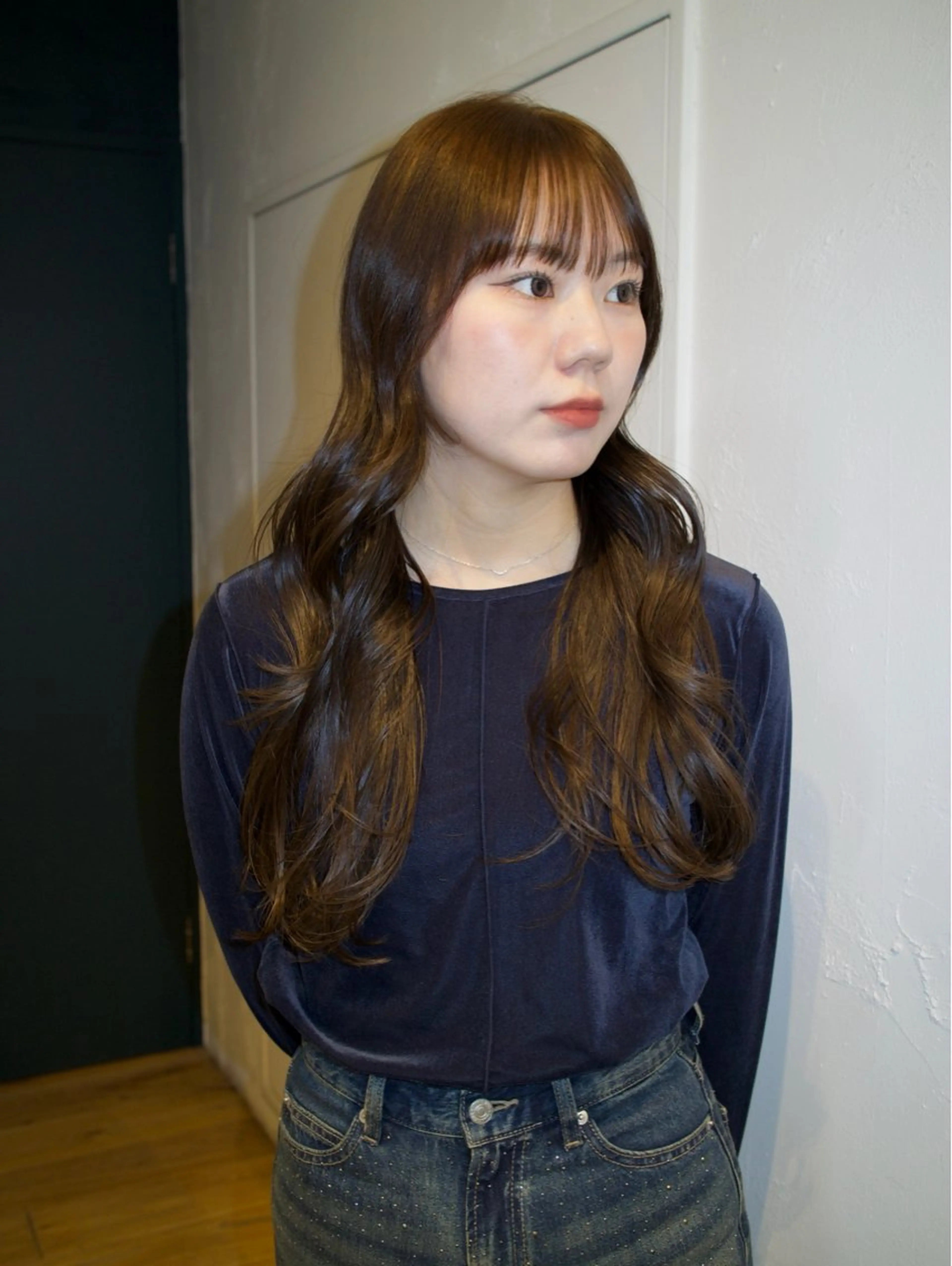 ロング カラー ヘアアレンジ ヘアカラー ᵐⁱᵏⁱᵏᵒ /暖色･透明感カラーのヘアスタイル