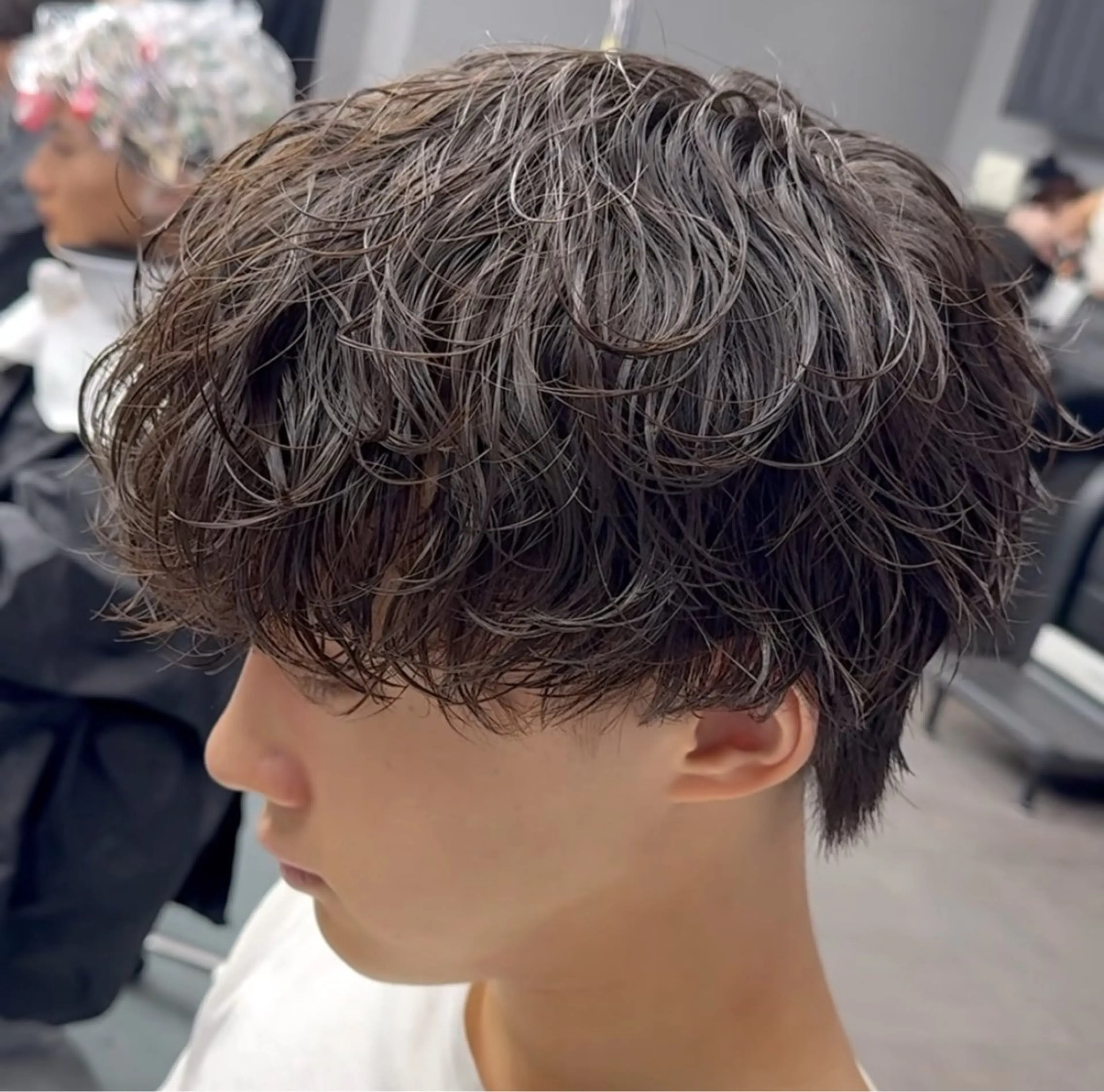 パーマ メンズ メンズパーマ カット パーマ トリートメント 高橋 晴のヘアスタイル