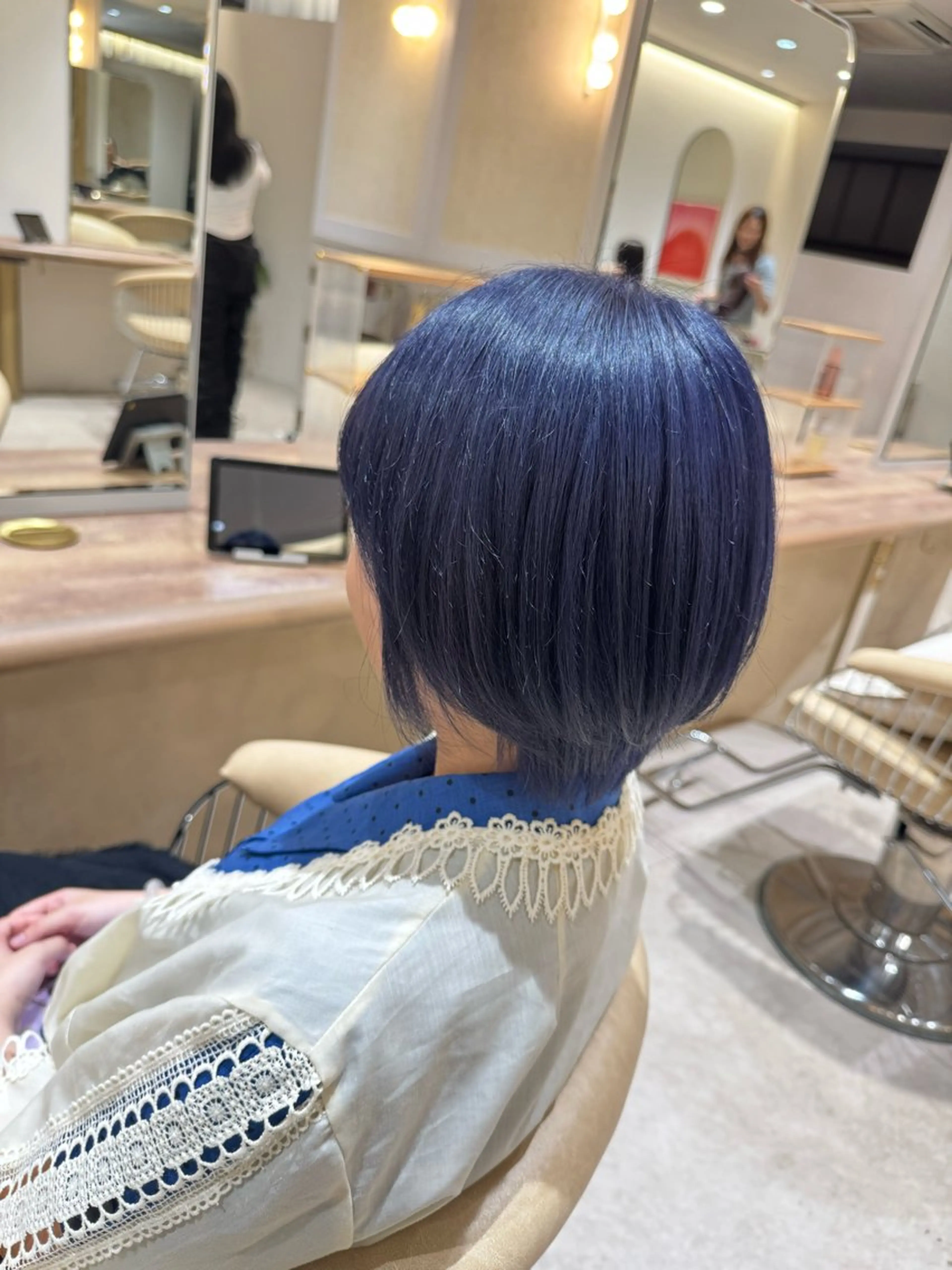 🍒1日1名様限定🍒《ブリーチリタッチ＋カラー＋トリートメント》の写真