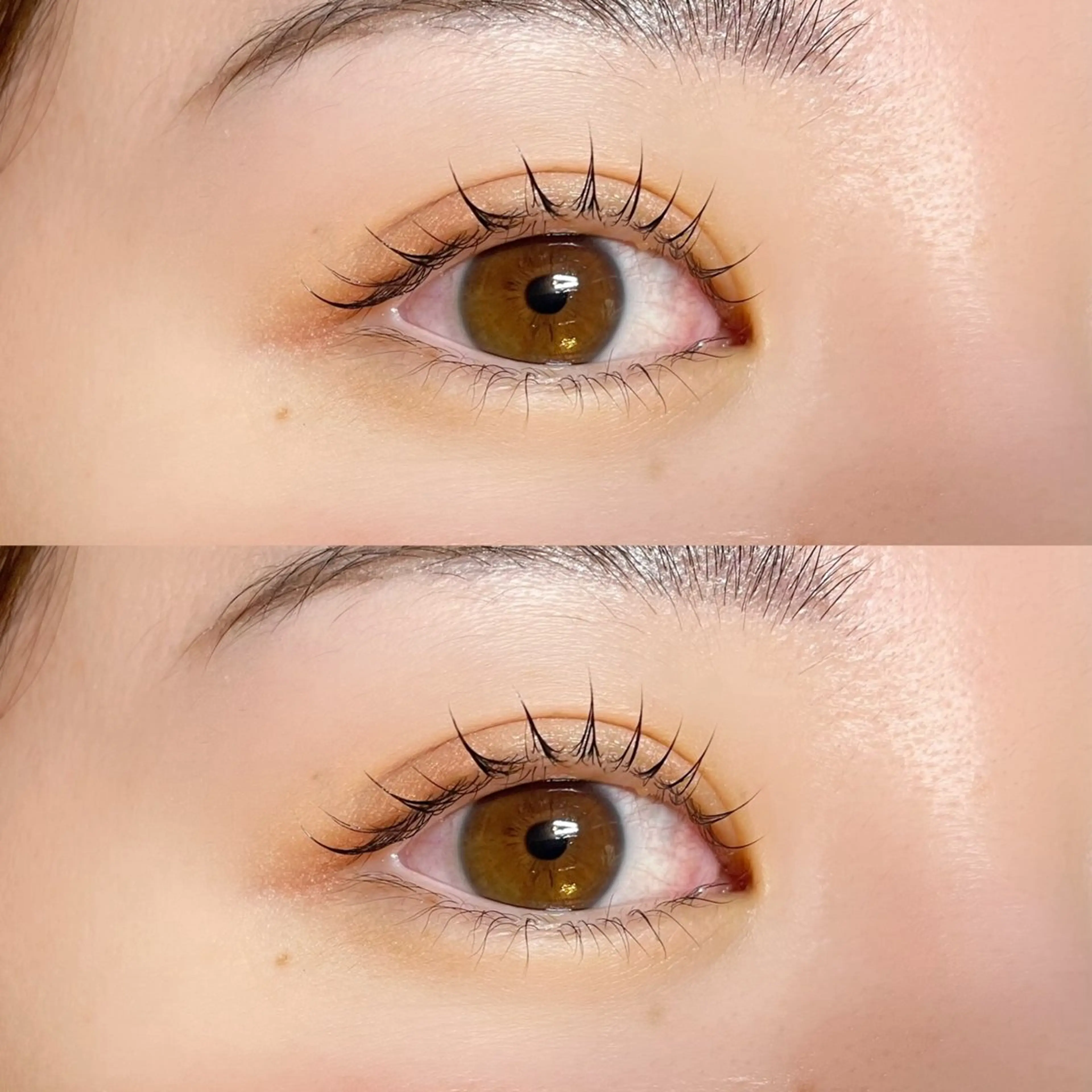 似合わせデザインまつ毛パーマ💙の写真