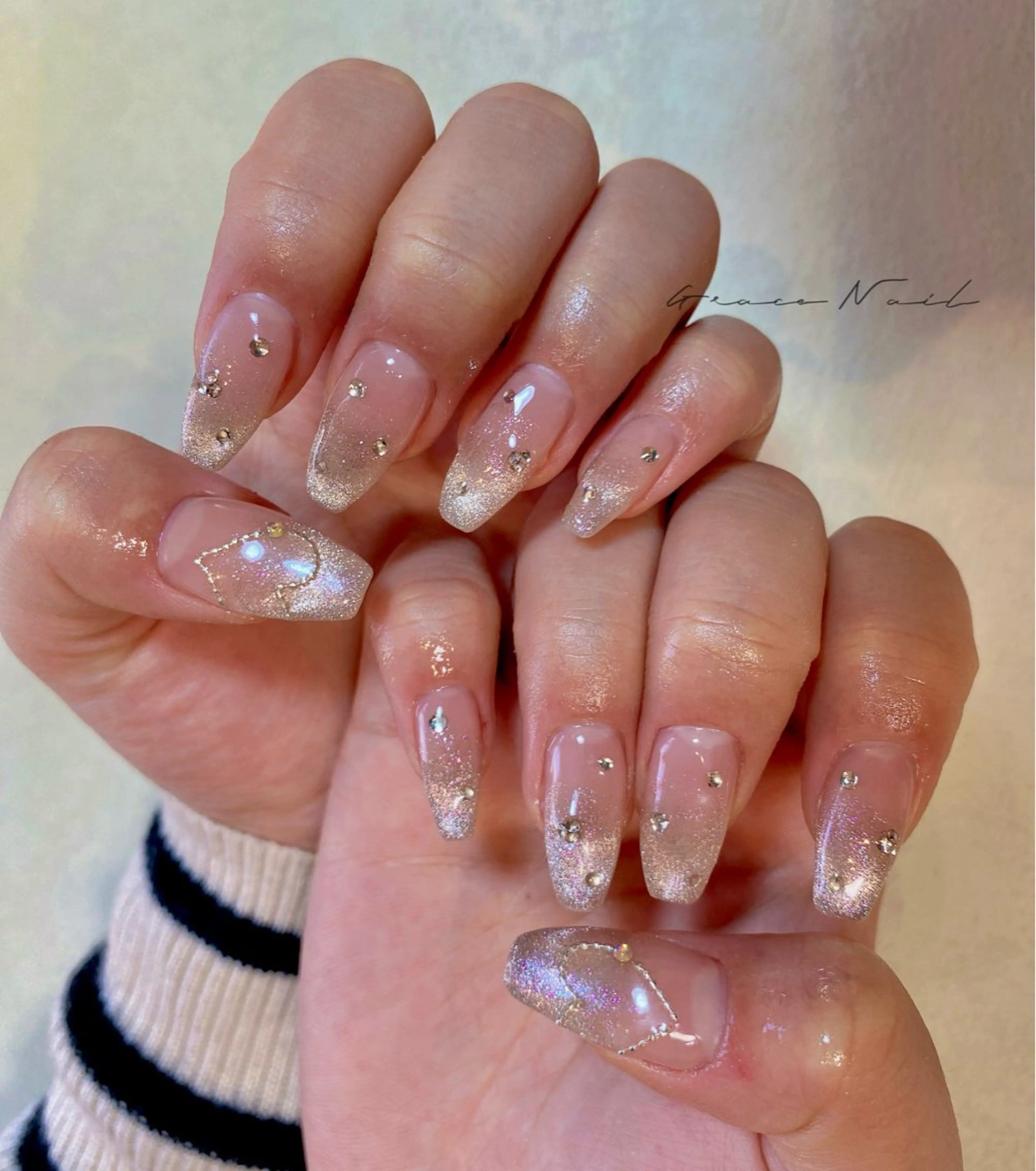 ネイル ハンドネイル ☆*｡Grace Nail｡*☆のネイルデザイン
