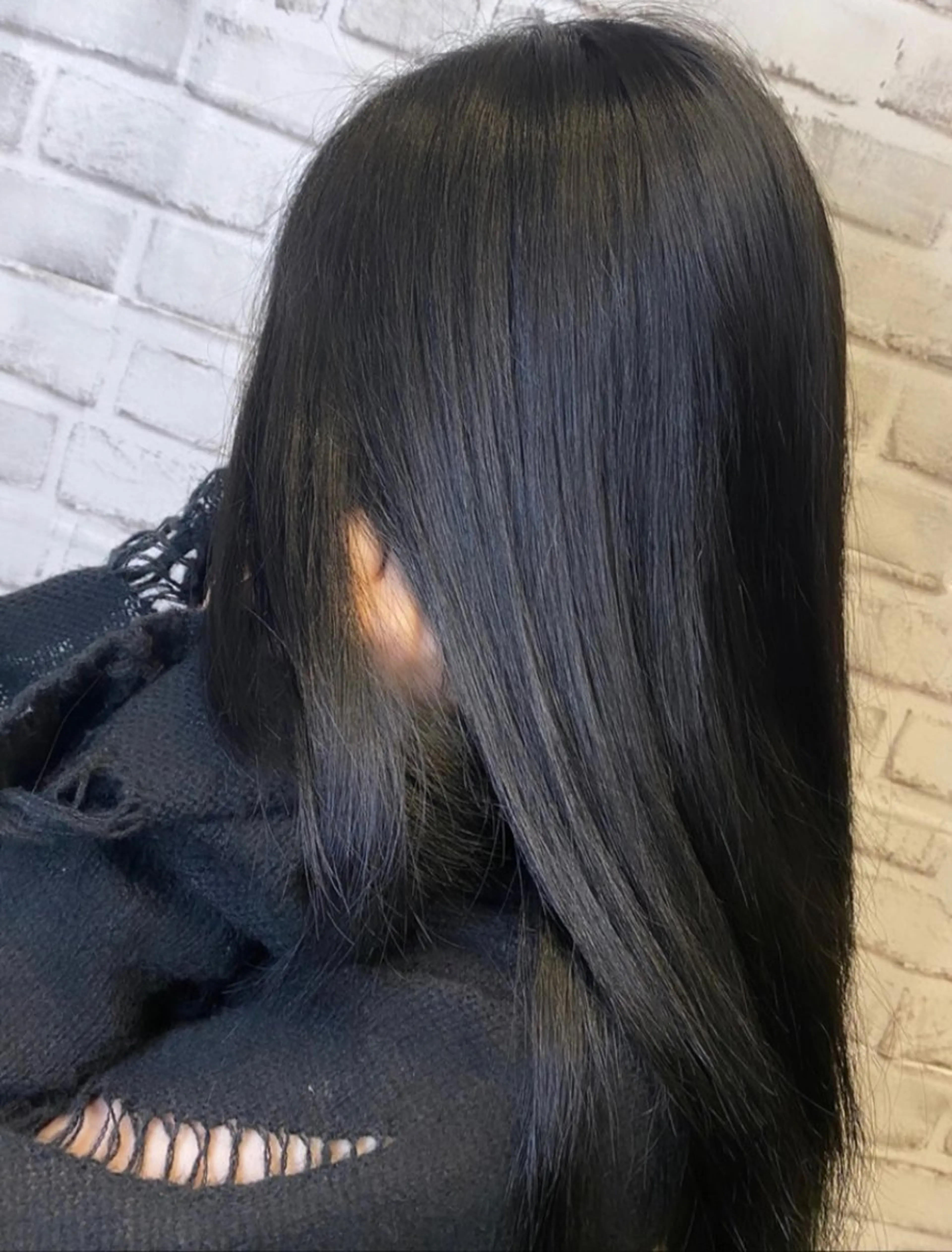縮毛矯正+カットの写真