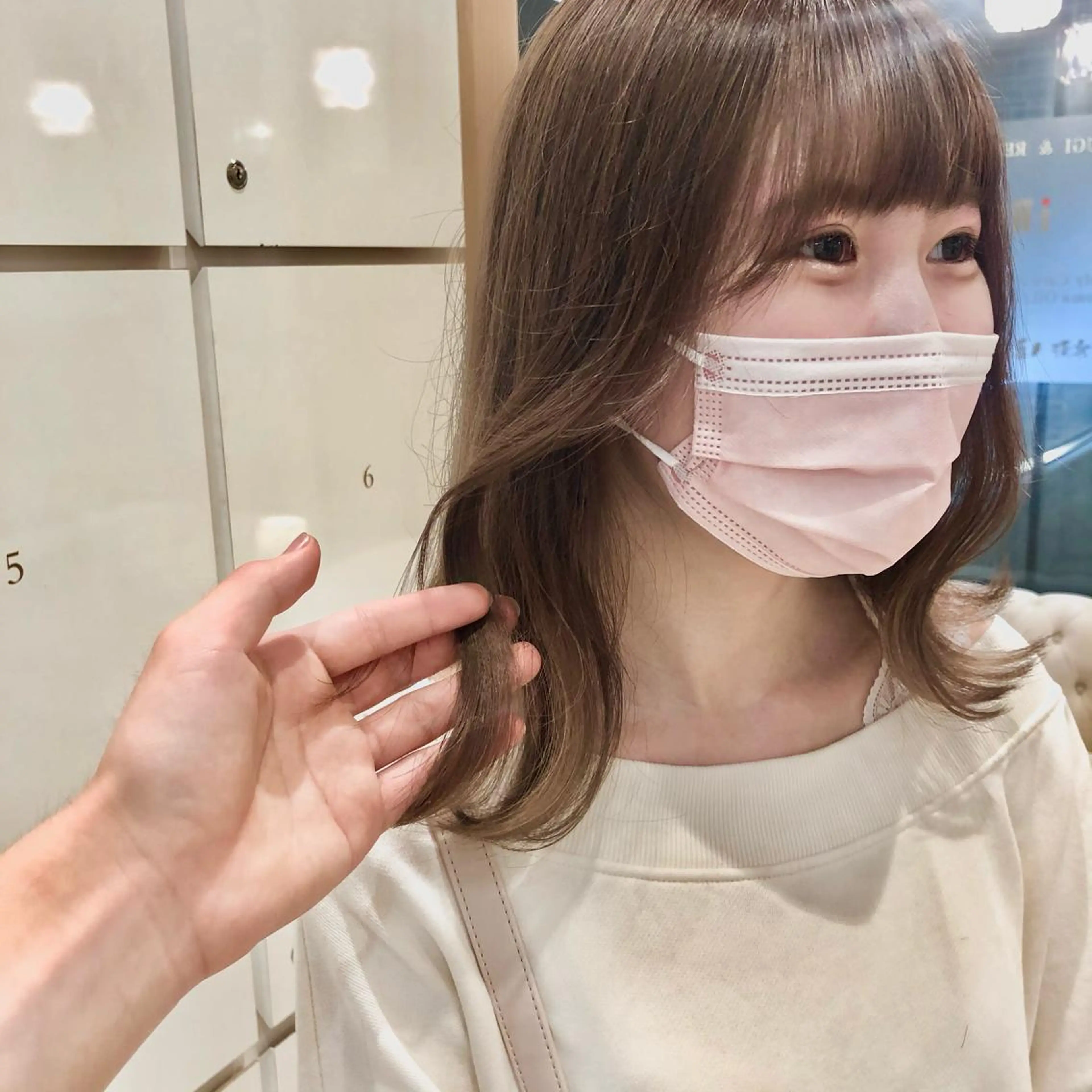 カラー 束感/パリエク プラド心斎橋のマツエク・マツパデザイン