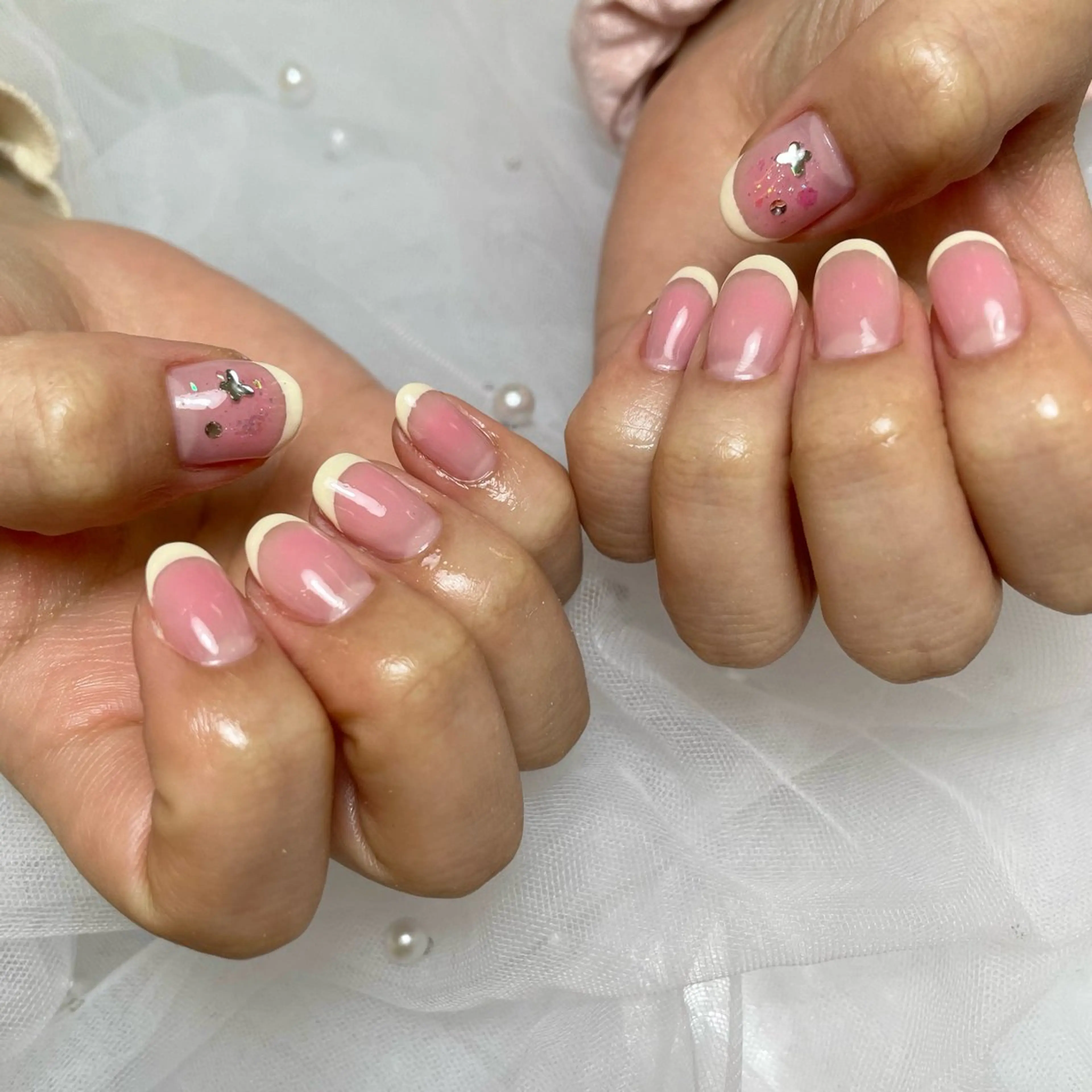 ネイル ハンドネイル フットネイル S LOUNGE NAIL所属・パーツたくさん🍓 SUMIのネイルデザイン
