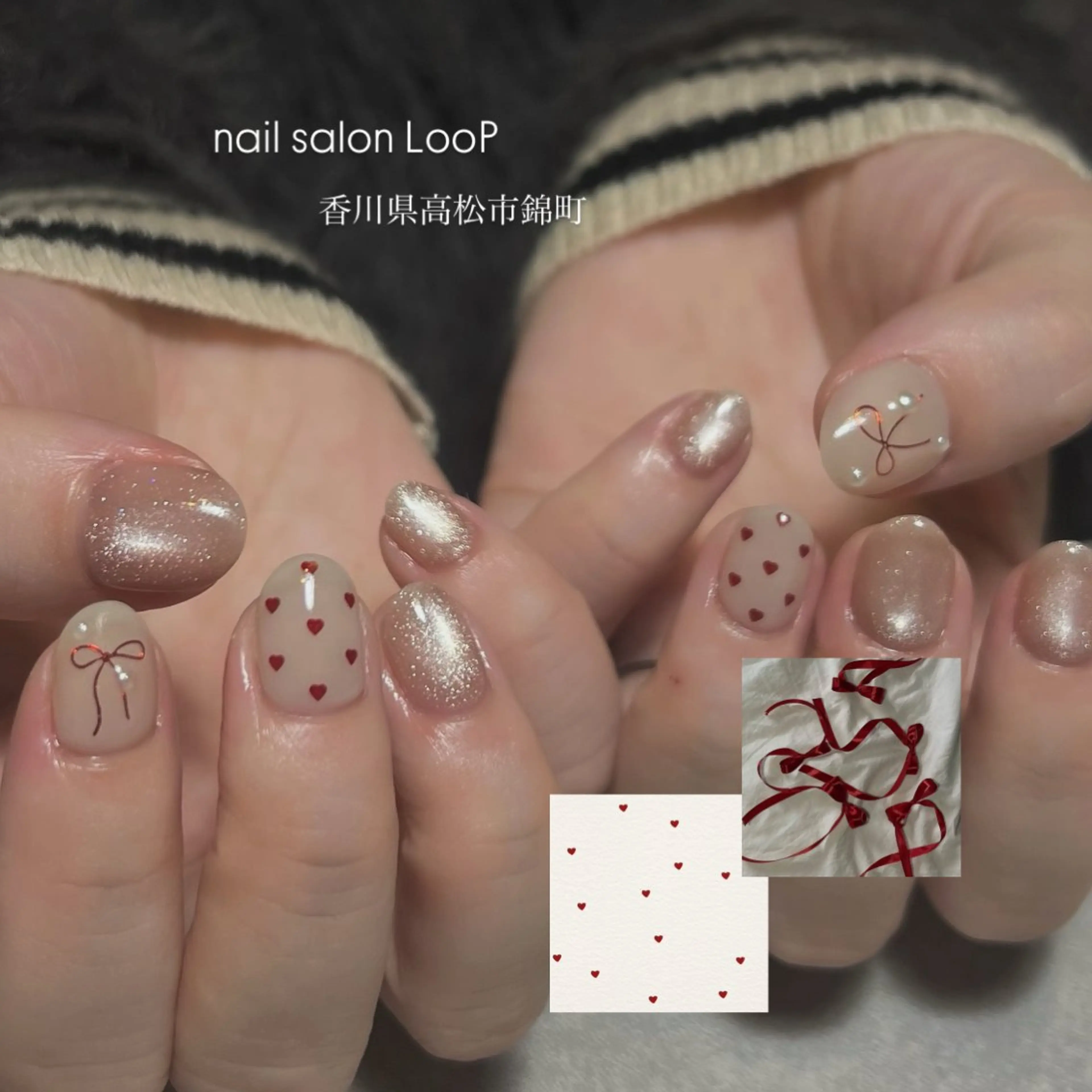 ネイル ハンドネイル LooP - riho-のネイルデザイン