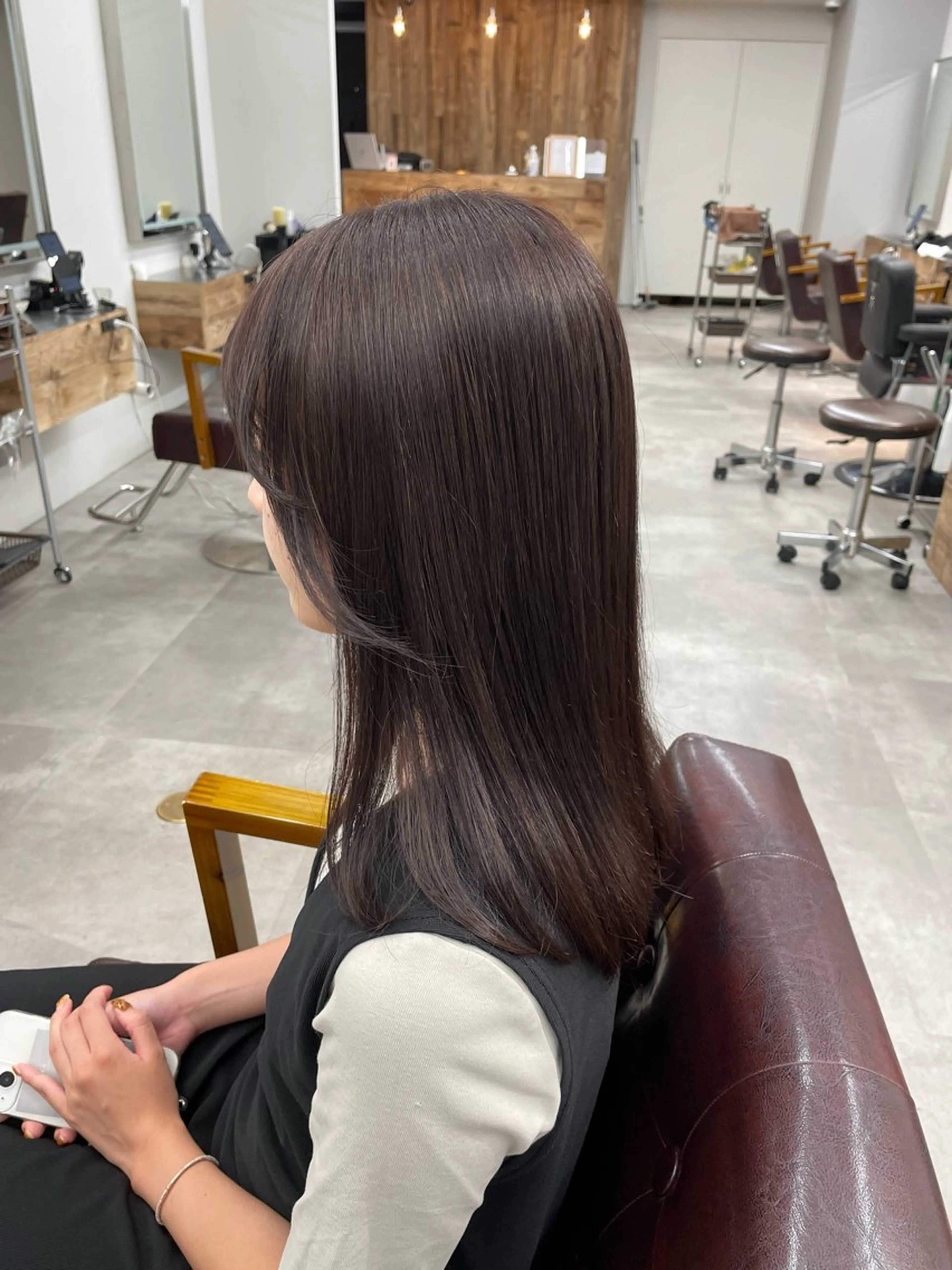 セミロング カット little  横浜所属・🌷久保田 優🌷のヘアスタイル