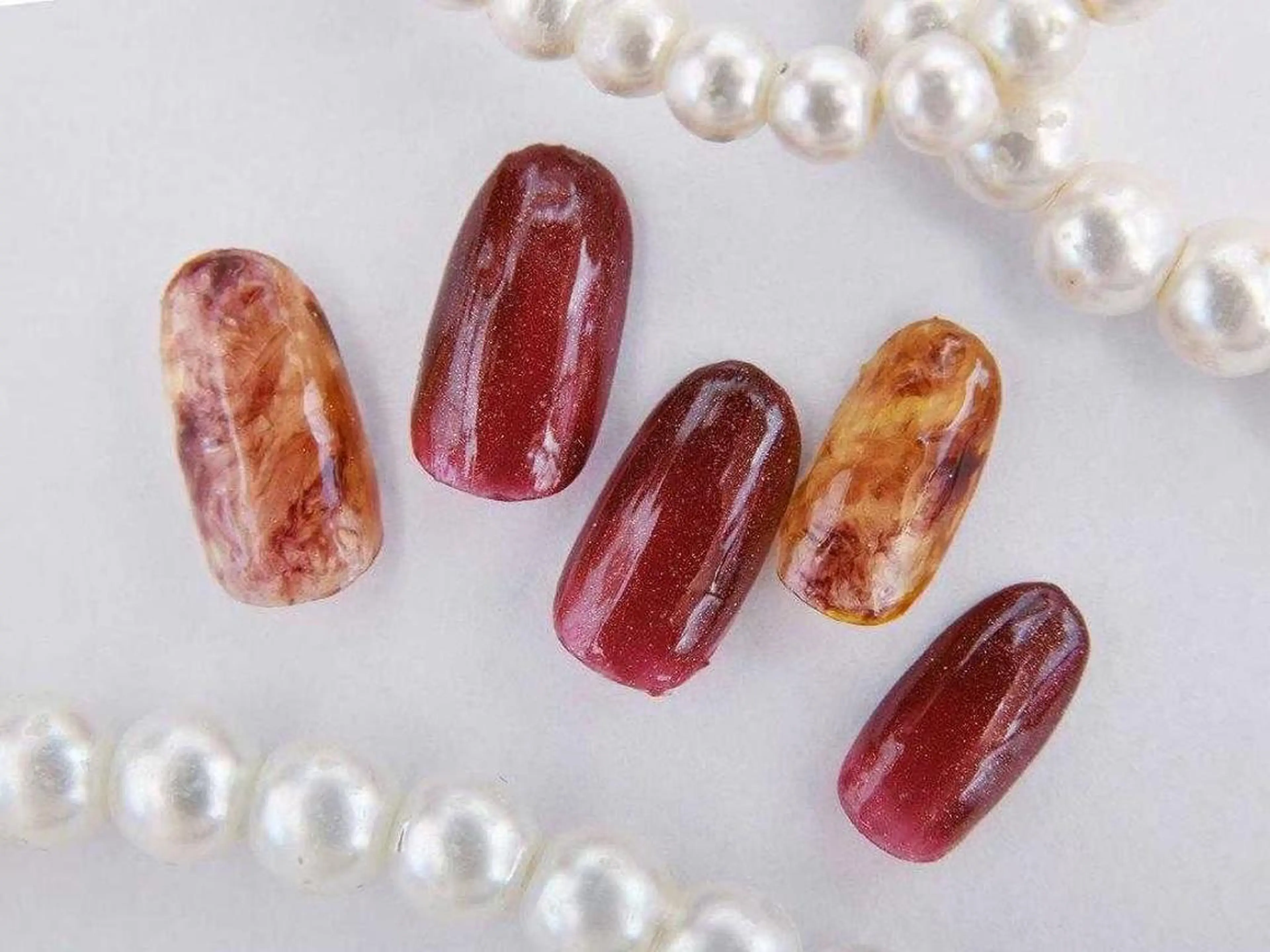 ネイル 桜ネイル 成人式 長さ出し フラッシュネイル フットネイル 💗🪽Tiary Nail🪽💗のネイルデザイン