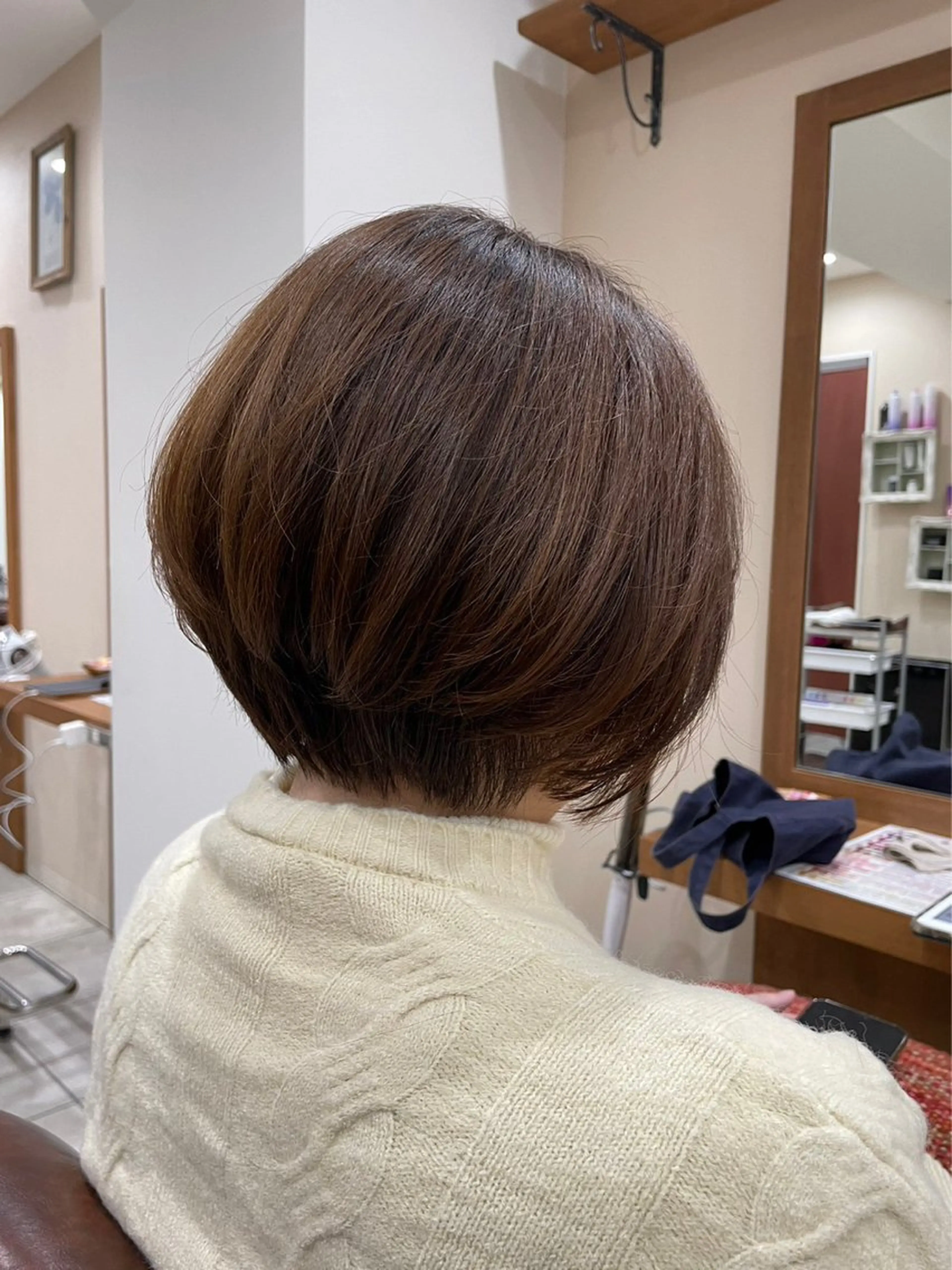 ショート カラー amble luxe 髪質改善 💕のヘアスタイル