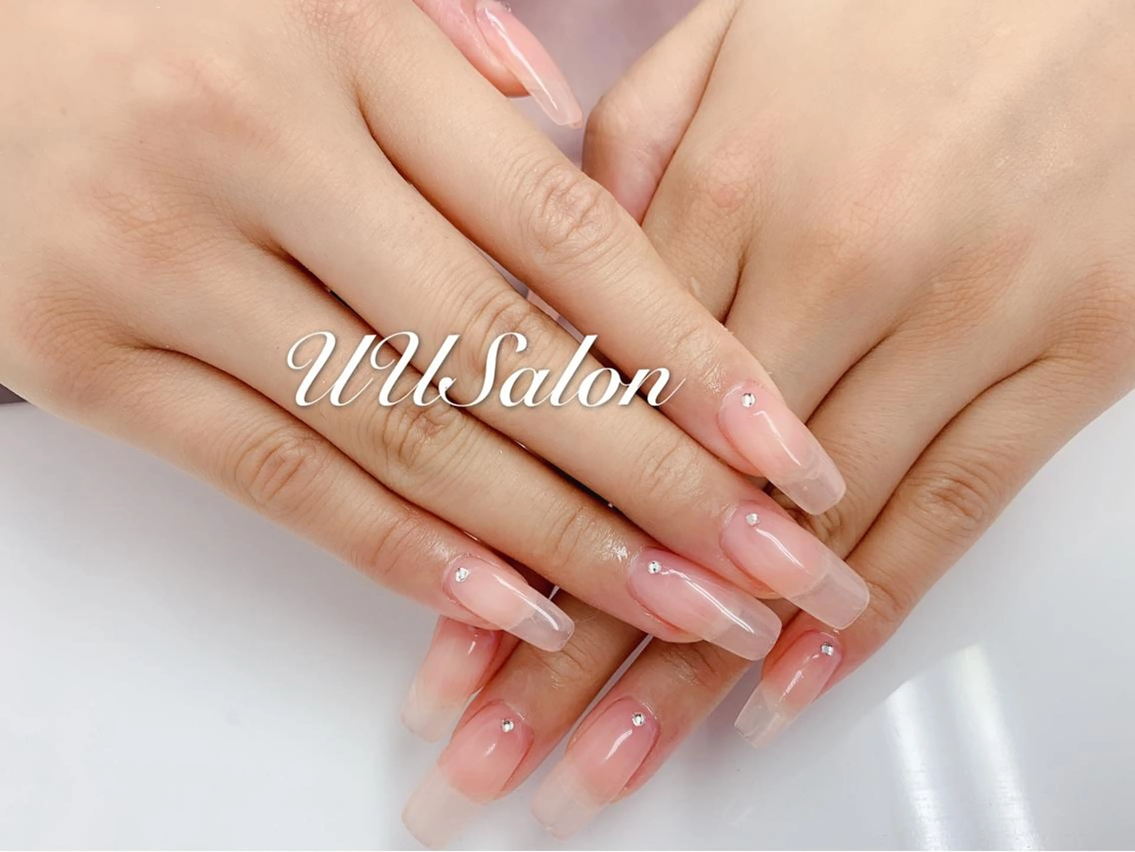 ネイル ワンカラーネイル スカルプネイル UU Salon所属・UU ゆきのネイルデザイン