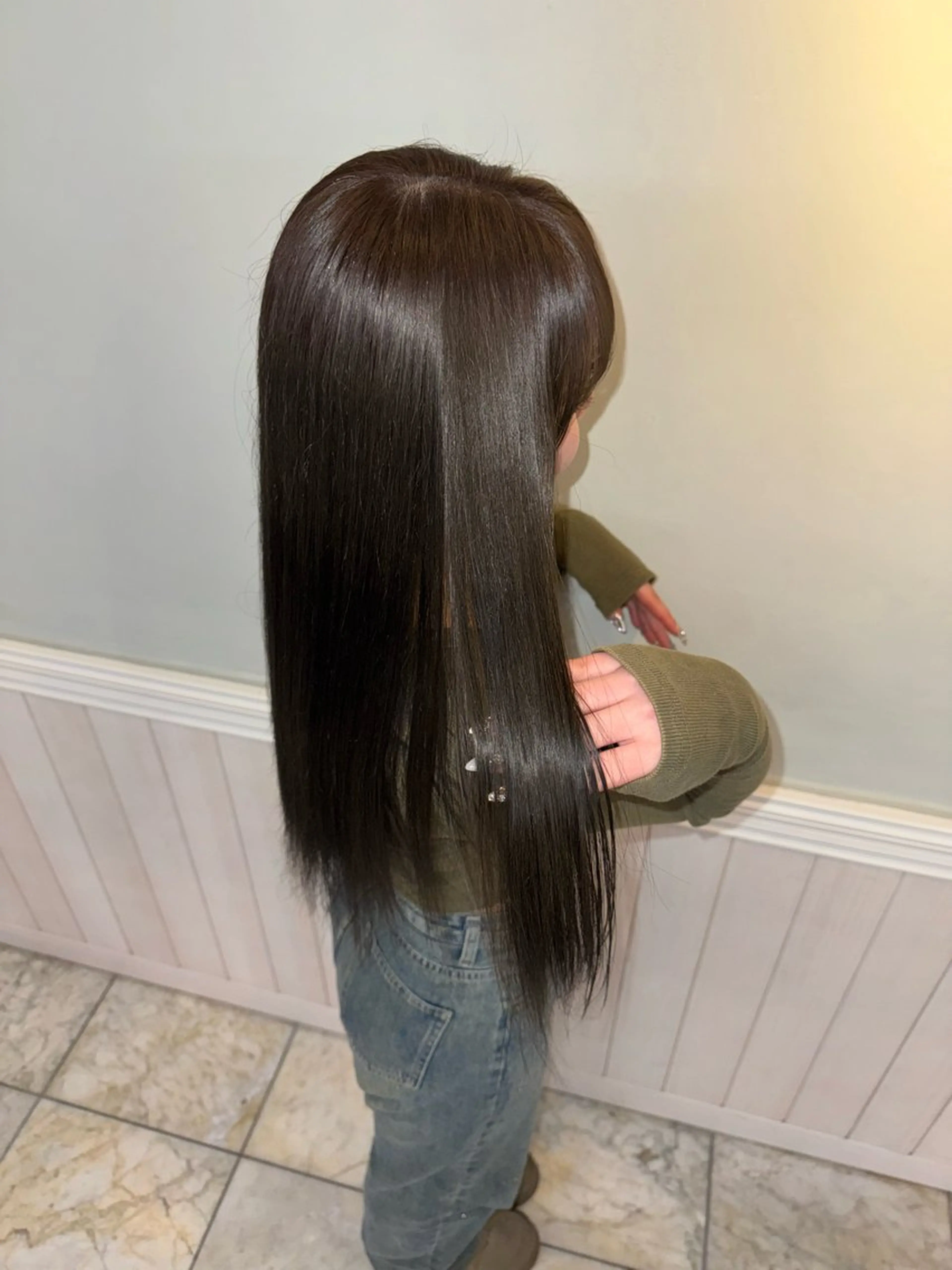 カラー ヘアカラー トリートメント Lidee maoのヘアスタイル