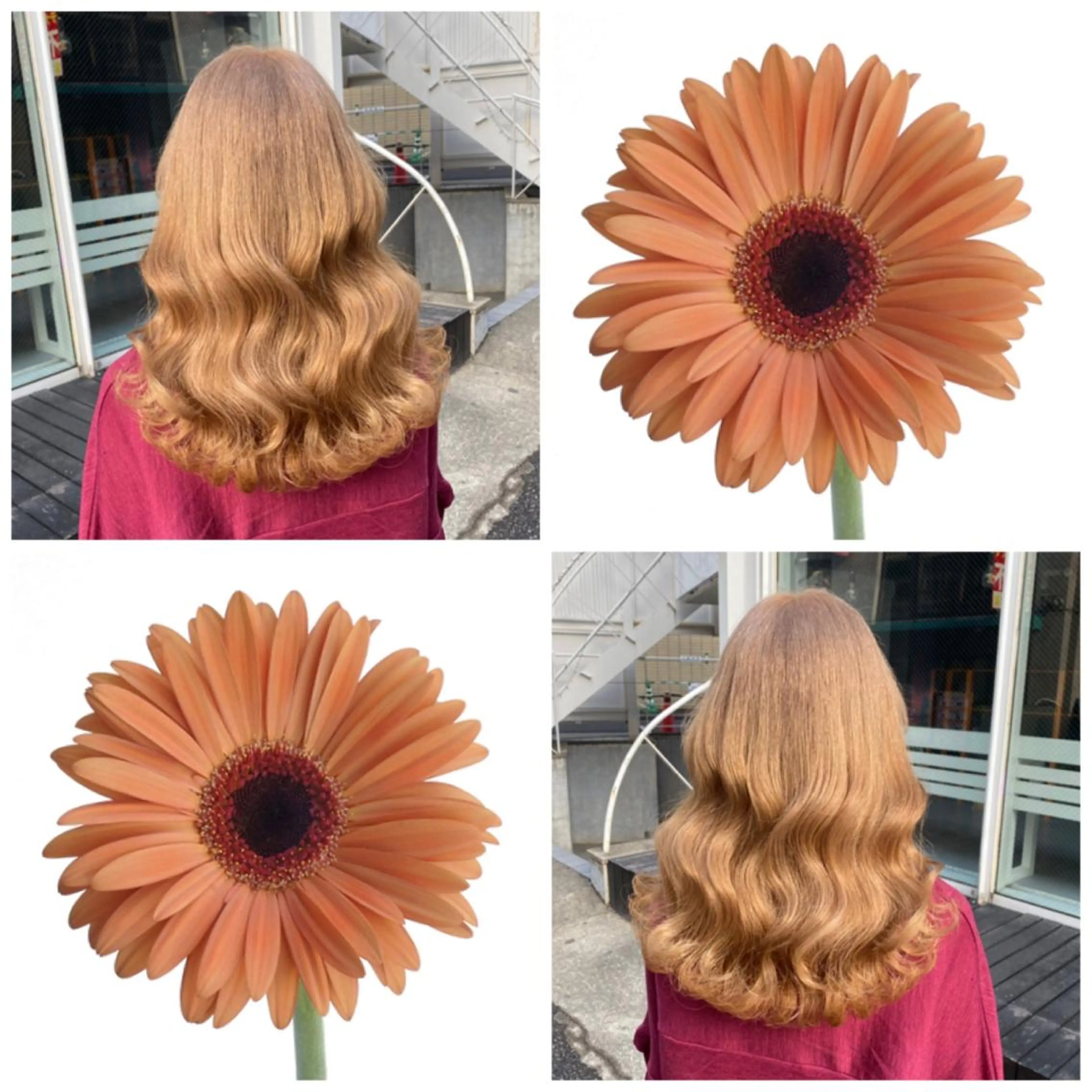 カラー ブロンド デザインカラー MIKU🦋のヘアスタイル