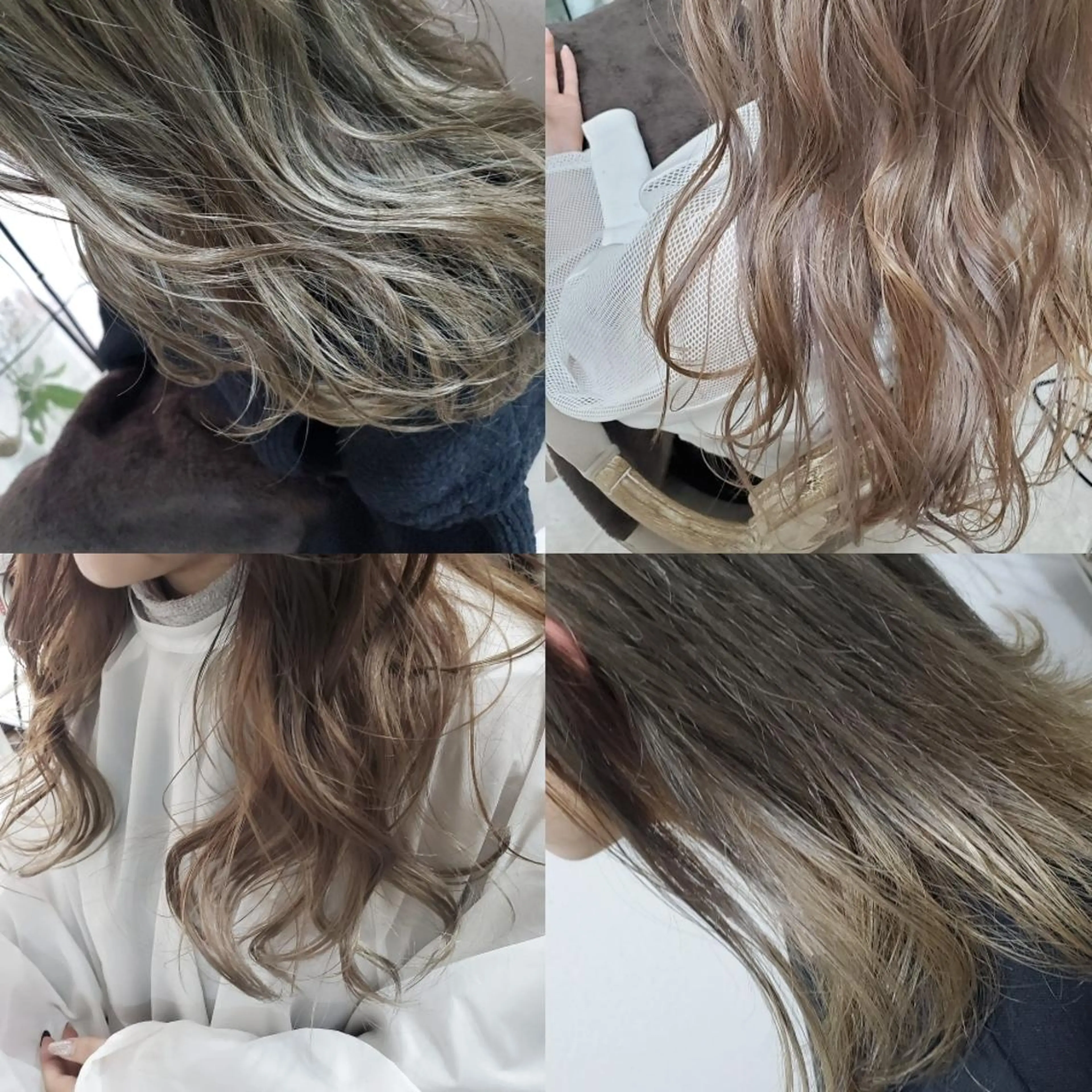 カラー ミディアム ヘアアレンジ See by merのマツエク・マツパデザイン