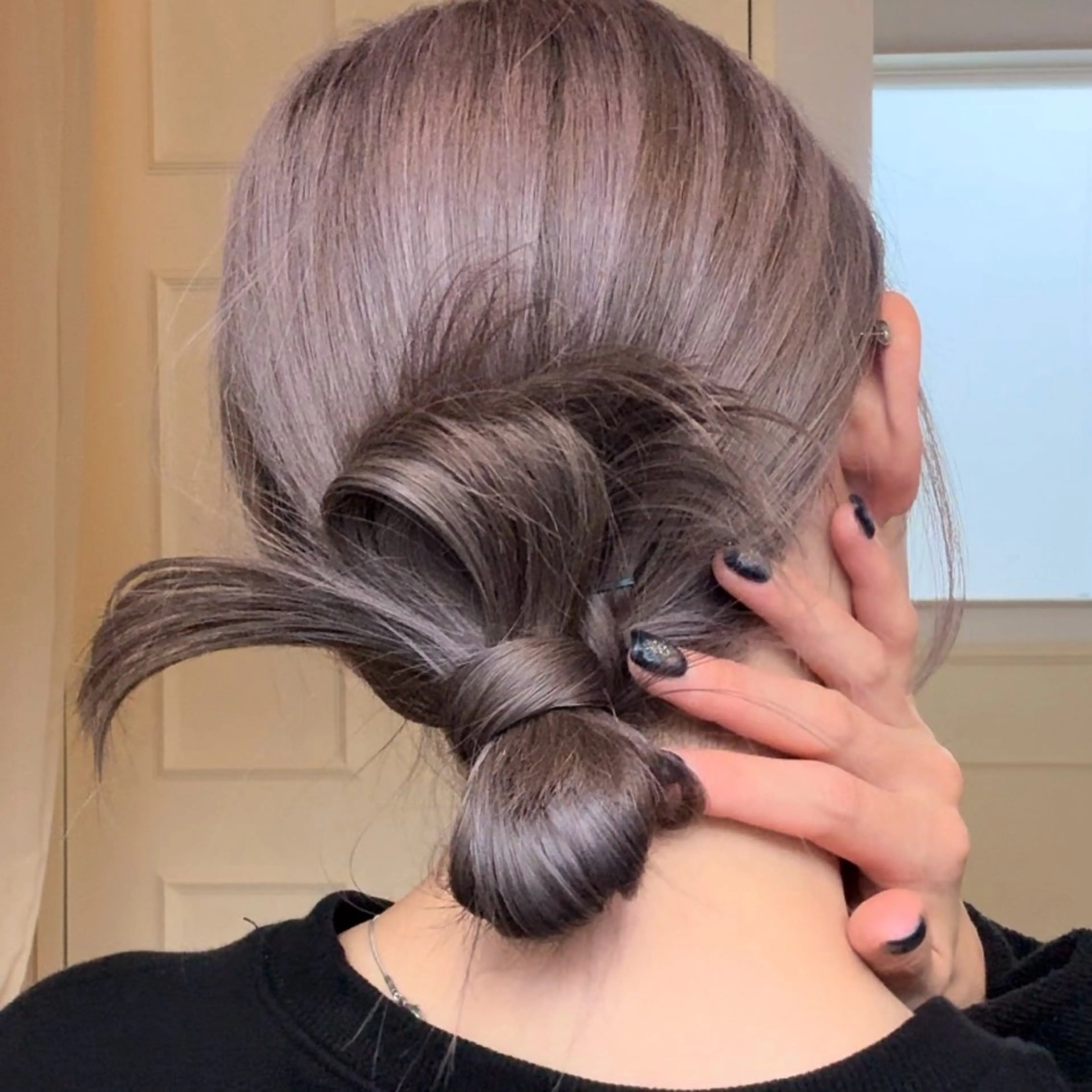 ロング 韓国風ヘア カット ヘアカラー トリートメント 色素薄めカラー❤︎ chihiroのヘアスタイル