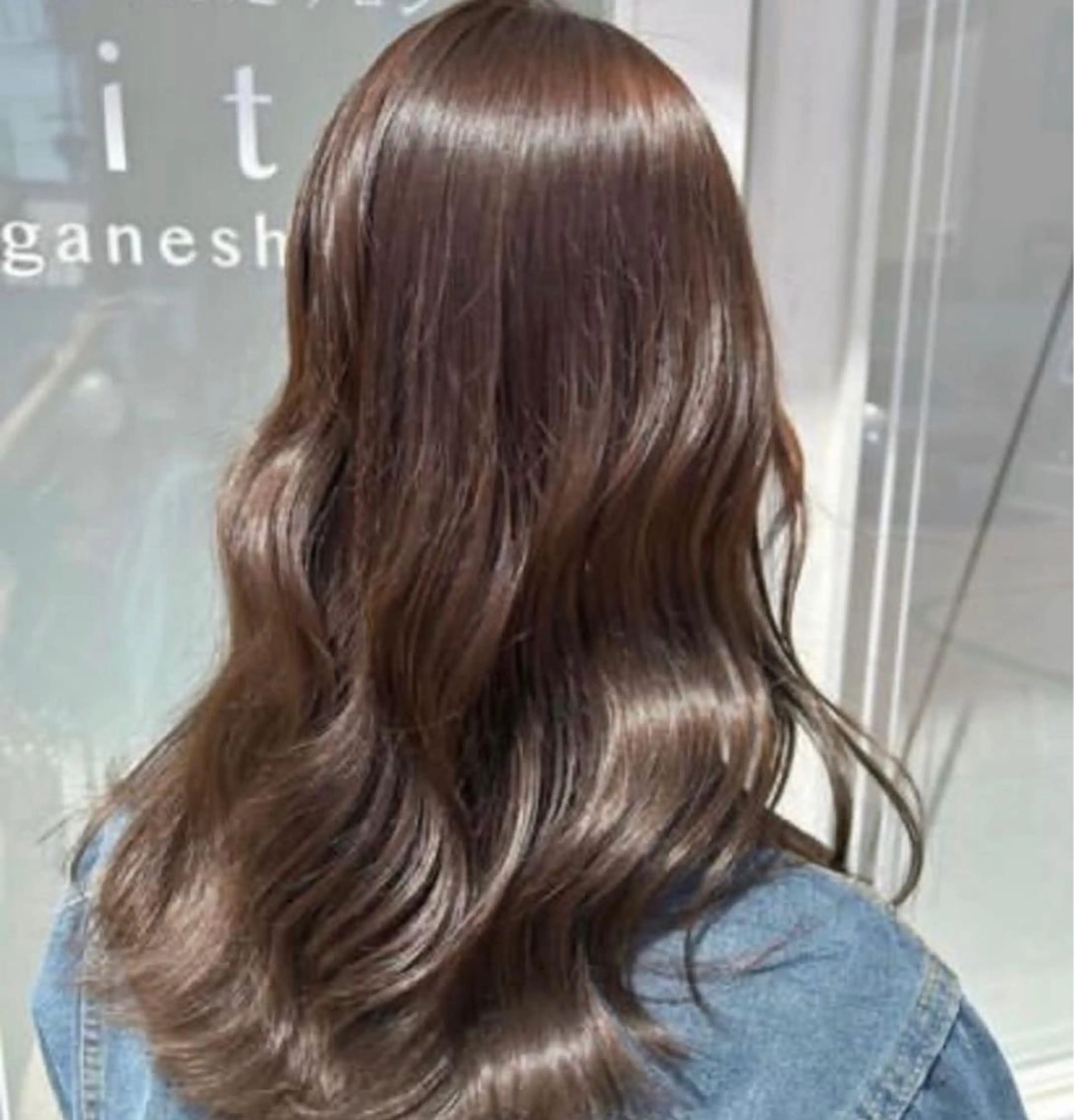 ロング カラー カット ヘアカラー トリートメント Anita by  ganesha所属・木下 マサキのヘアスタイル