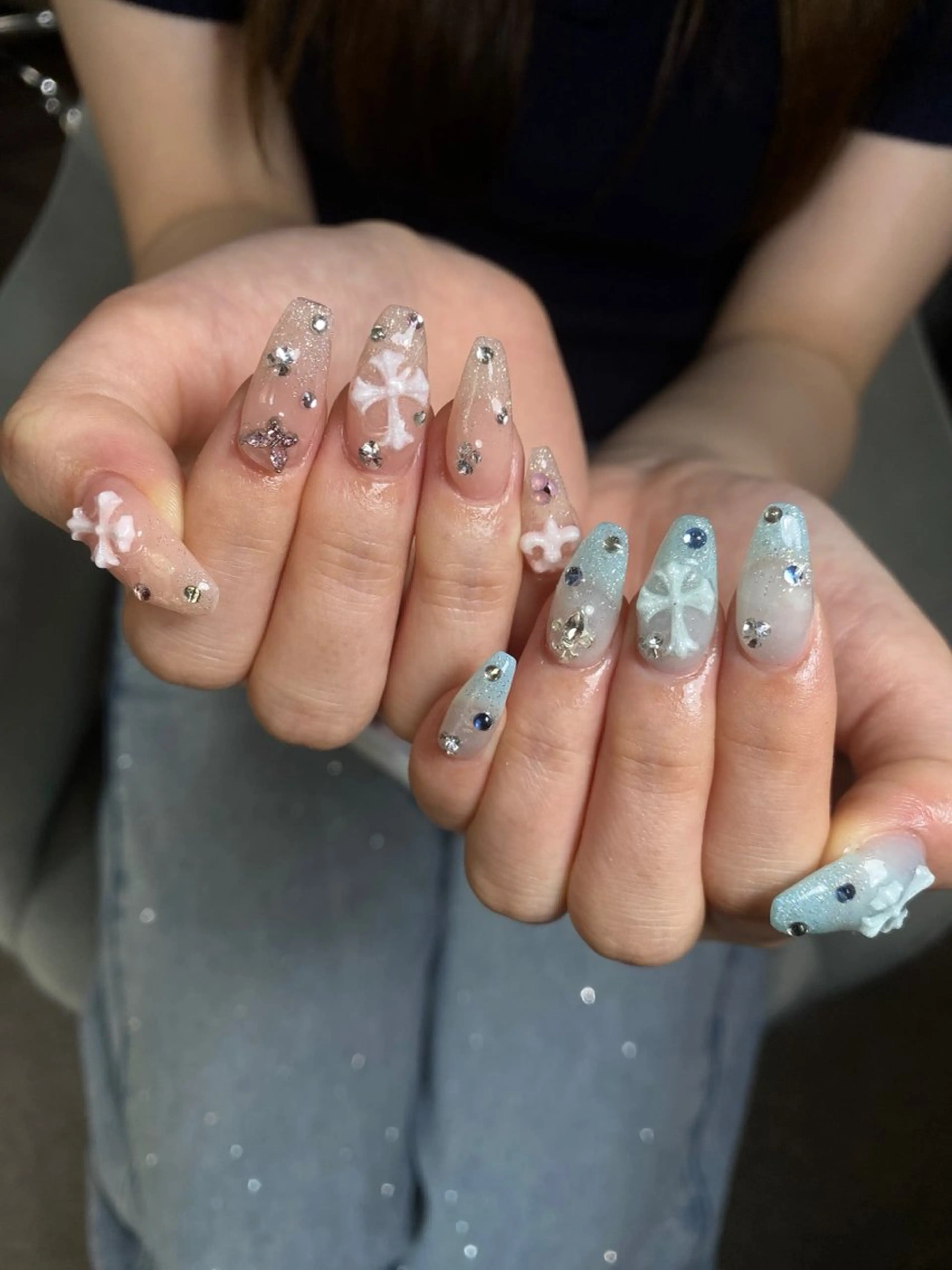 ネイル 韓国ネイル ワンホンネイル ハンドネイル ハンドケア Chang _Nailのネイルデザイン