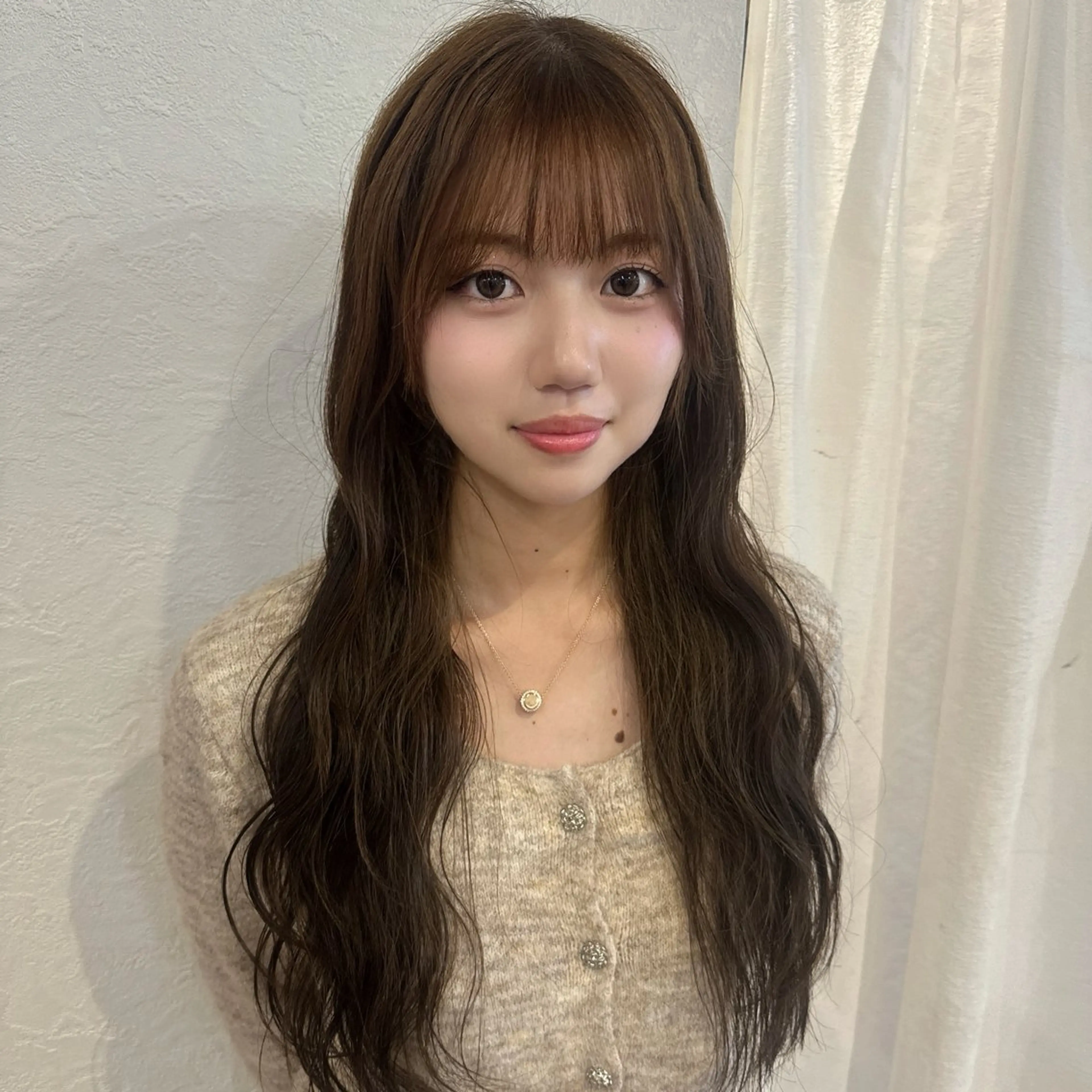 ロング カラー 透明感カラー カット ヘアカラー トリートメント nana / riTo /レイヤーのヘアスタイル