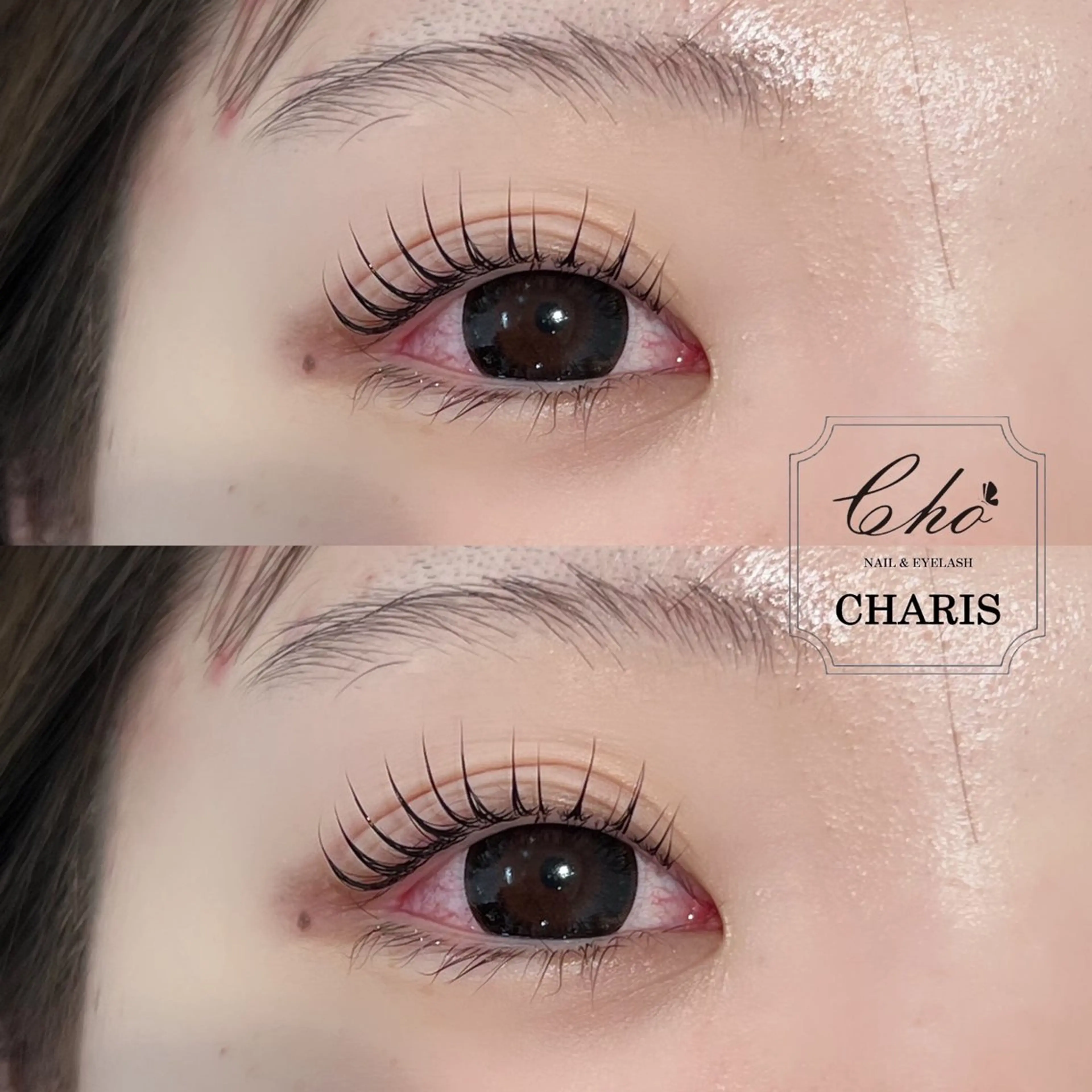 マツエク・マツパ パリジェンヌラッシュリフト cho nailのネイルデザイン