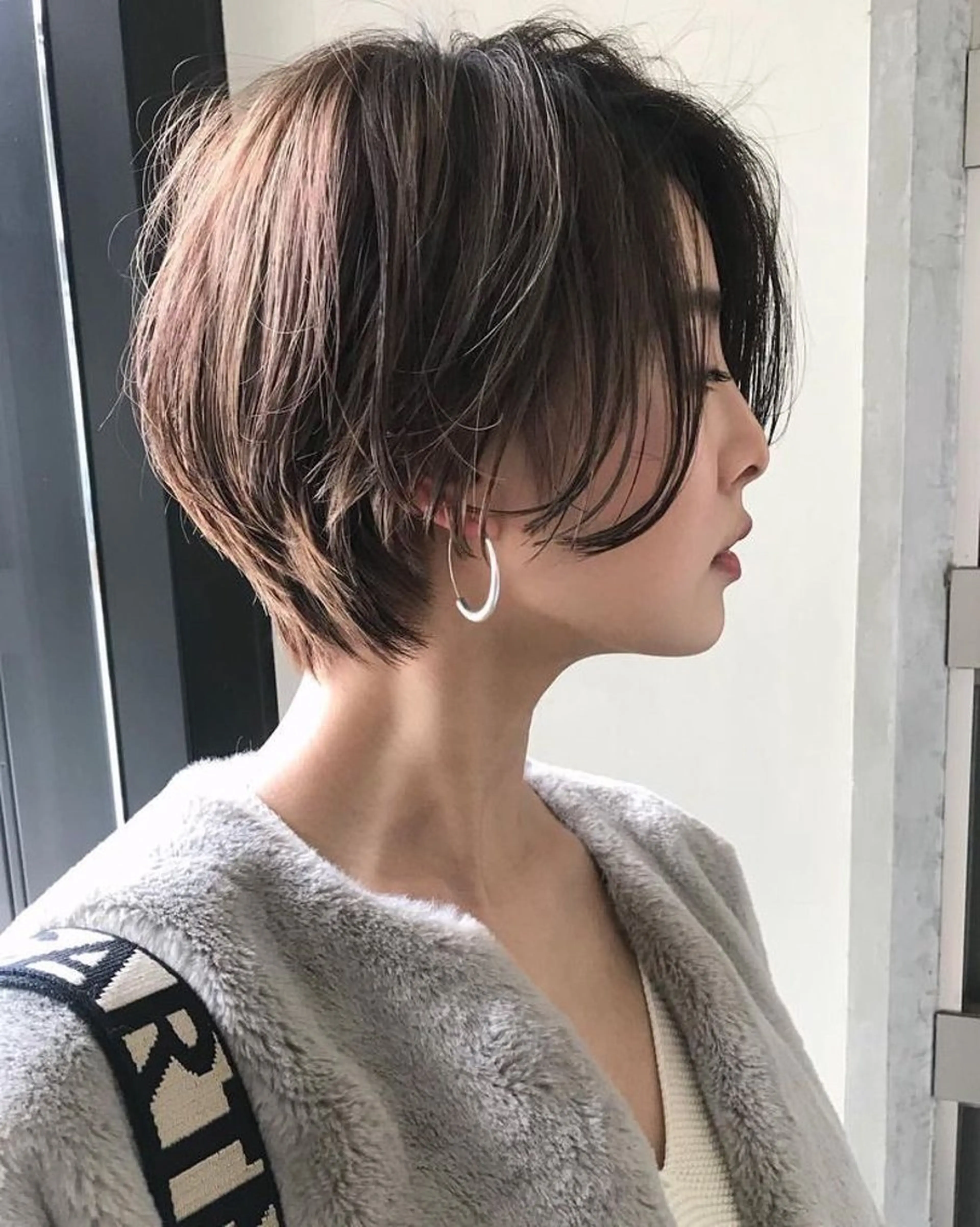ショート ショートヘア 透け感hair/ ボブ/大世のヘアスタイル