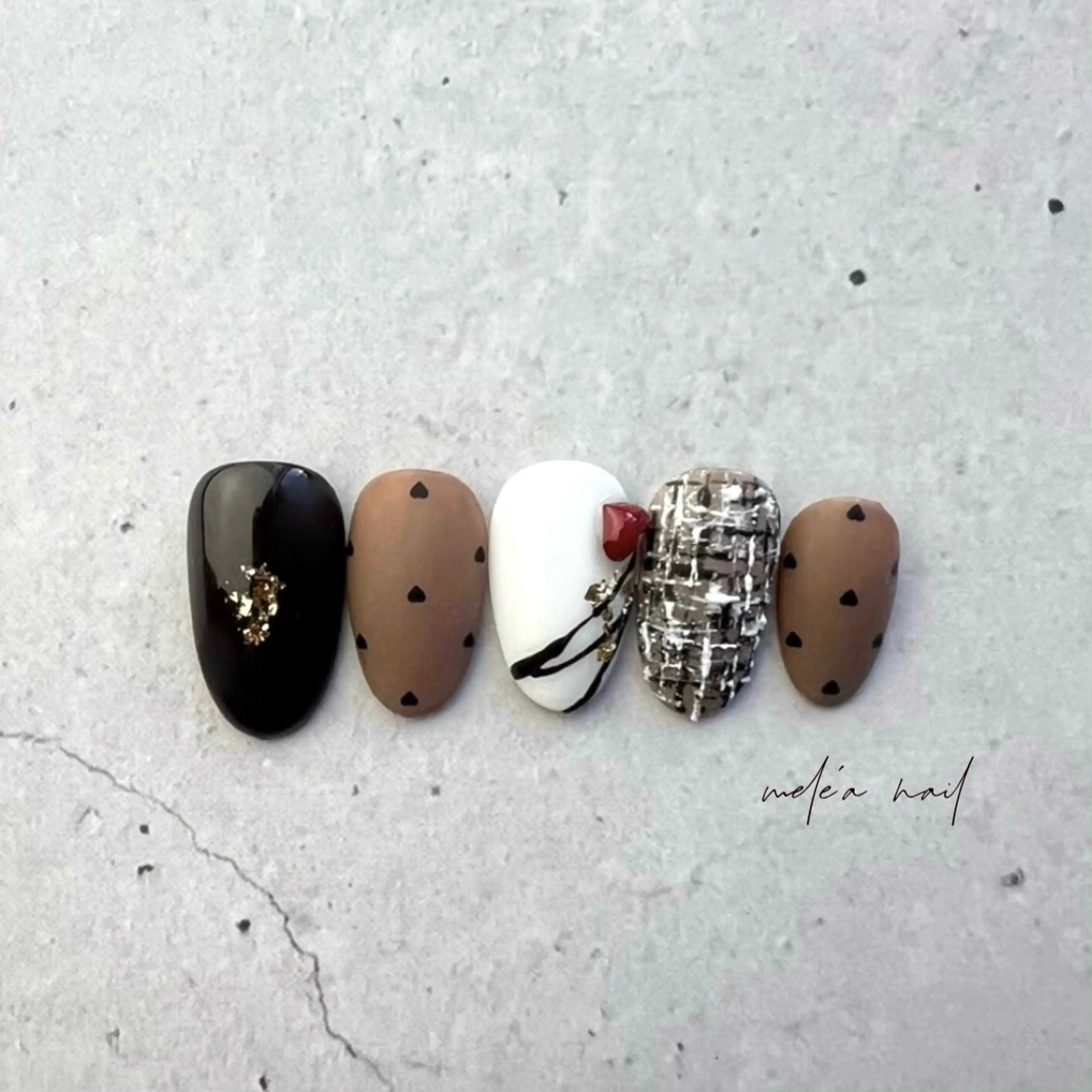 ネイル ハンドネイル miho meléanailのネイルデザイン
