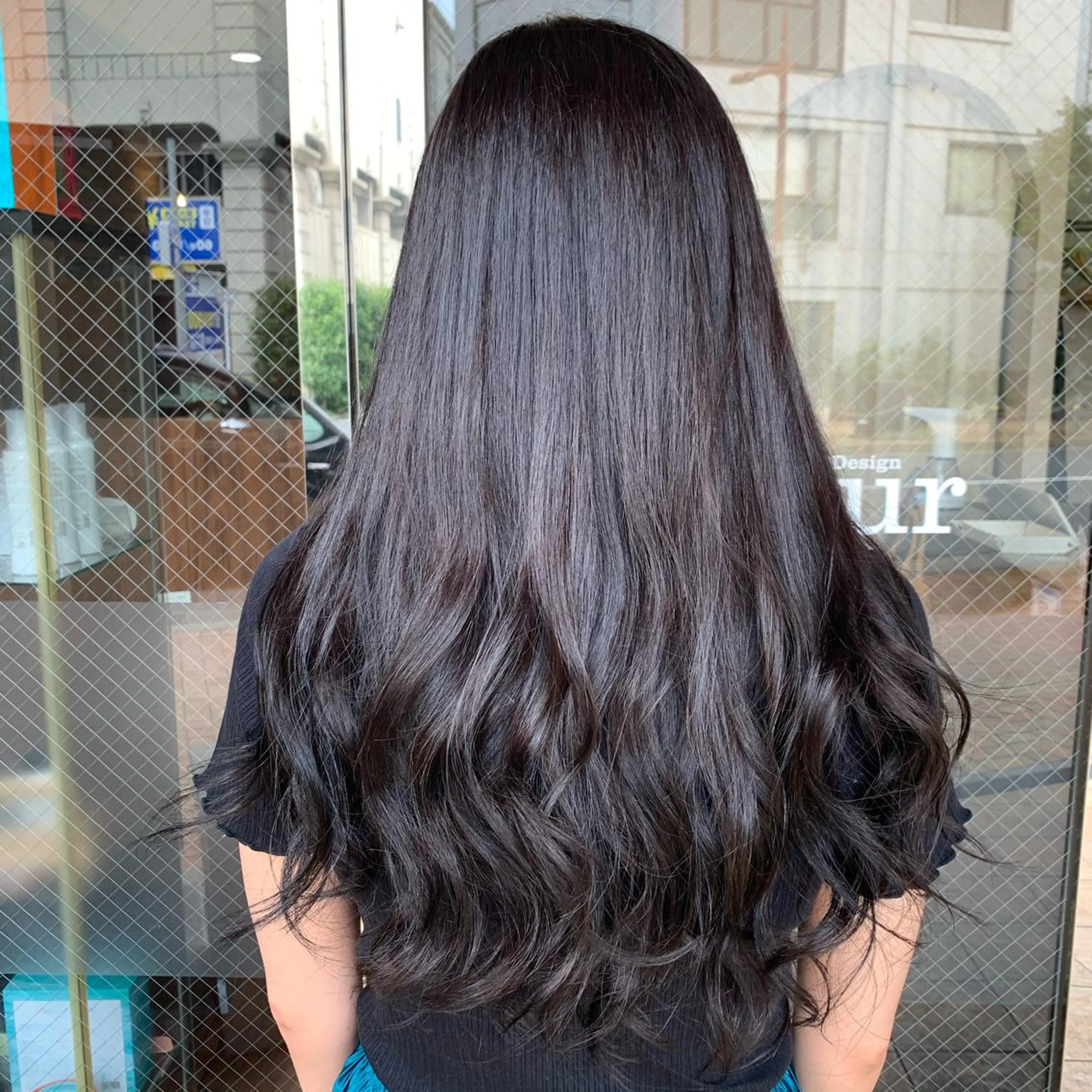 ロング カラー HairDesign Azurのヘアスタイル