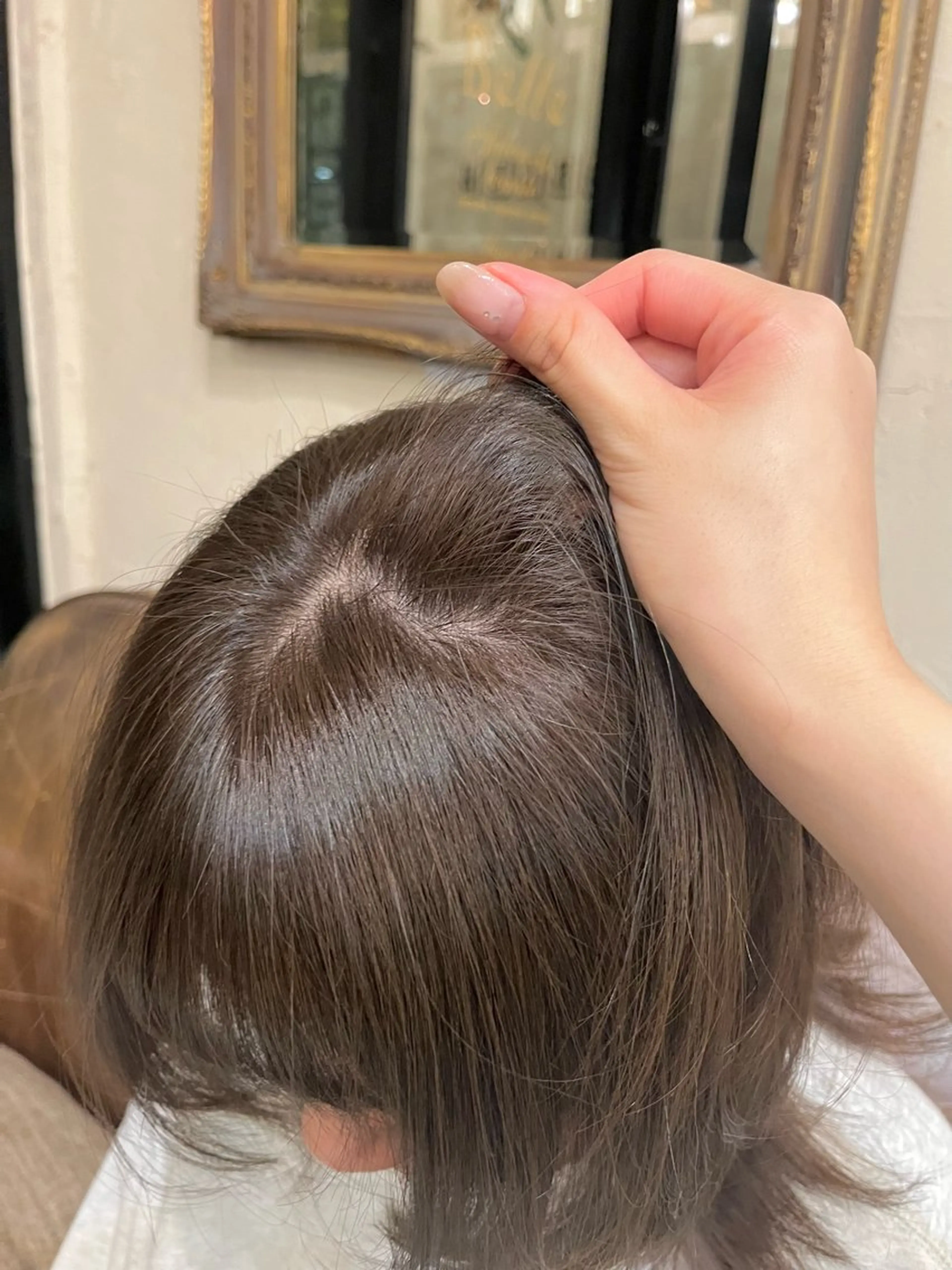 ミディアム Belle 並木通り店所属・rena/ パーマ/カラーのヘアスタイル