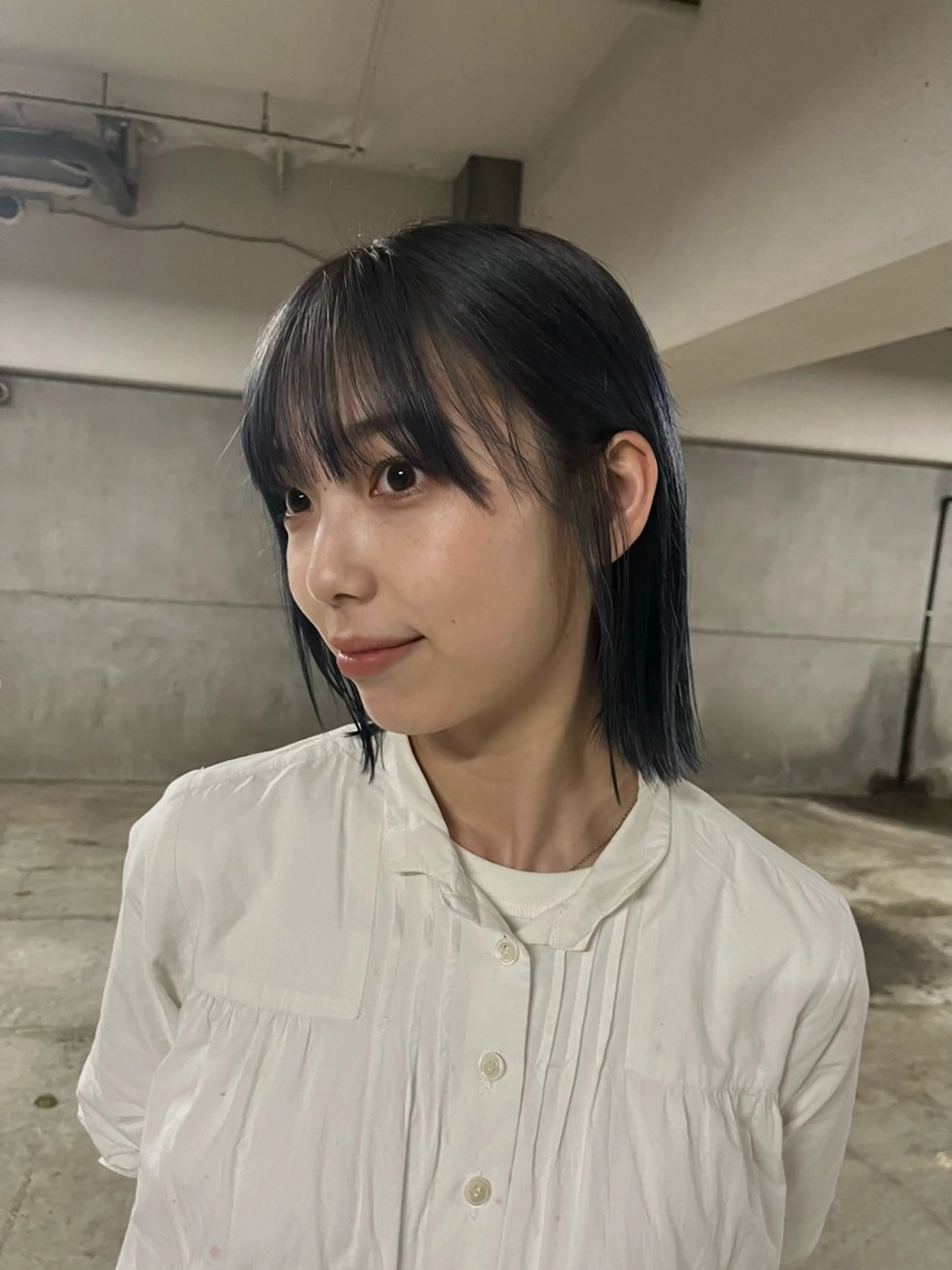 ミディアム ヘアカラー rico／ fit standのヘアスタイル