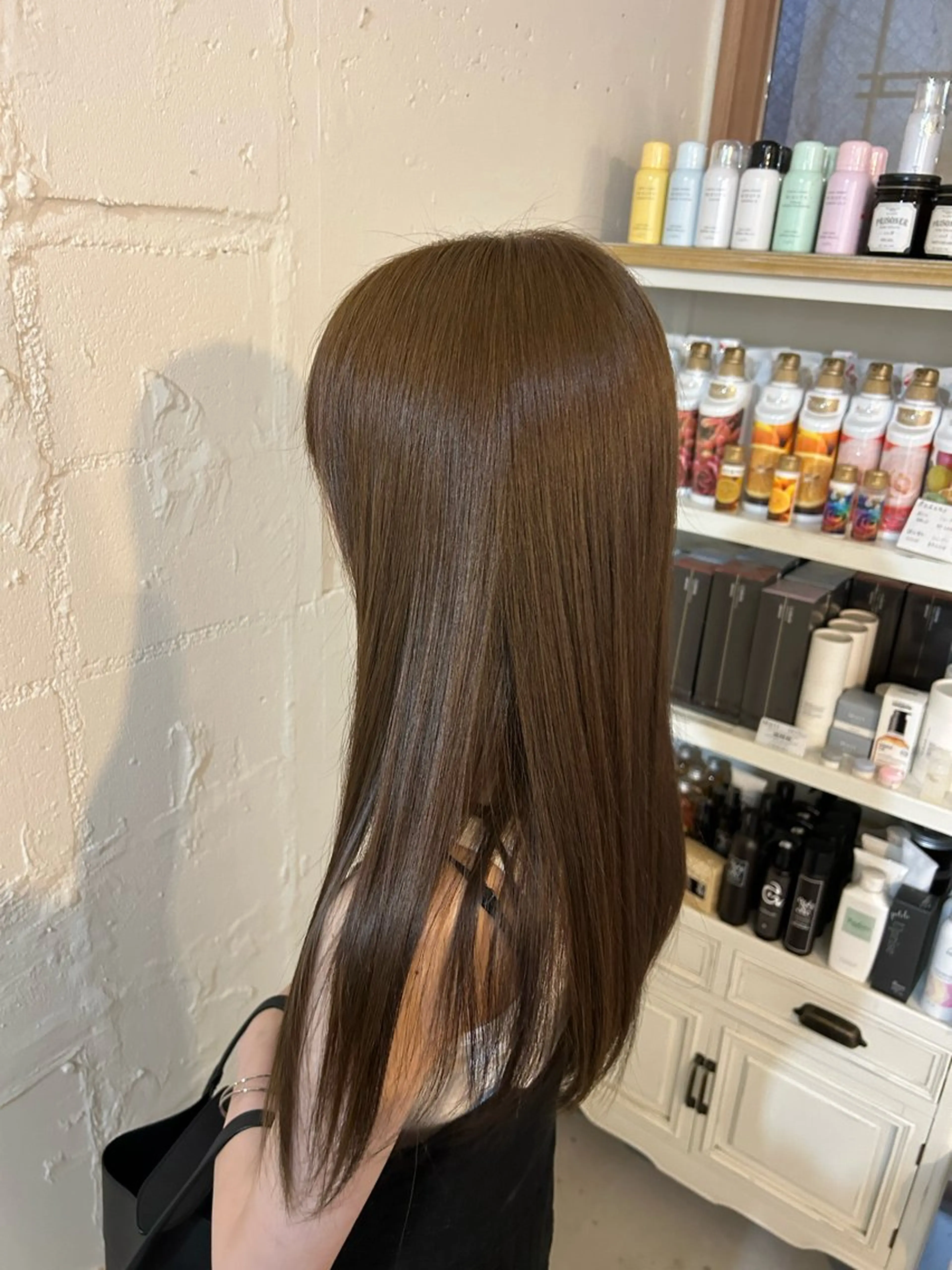 ロング カラー ベージュカラー 瀬川 夏緒のヘアスタイル