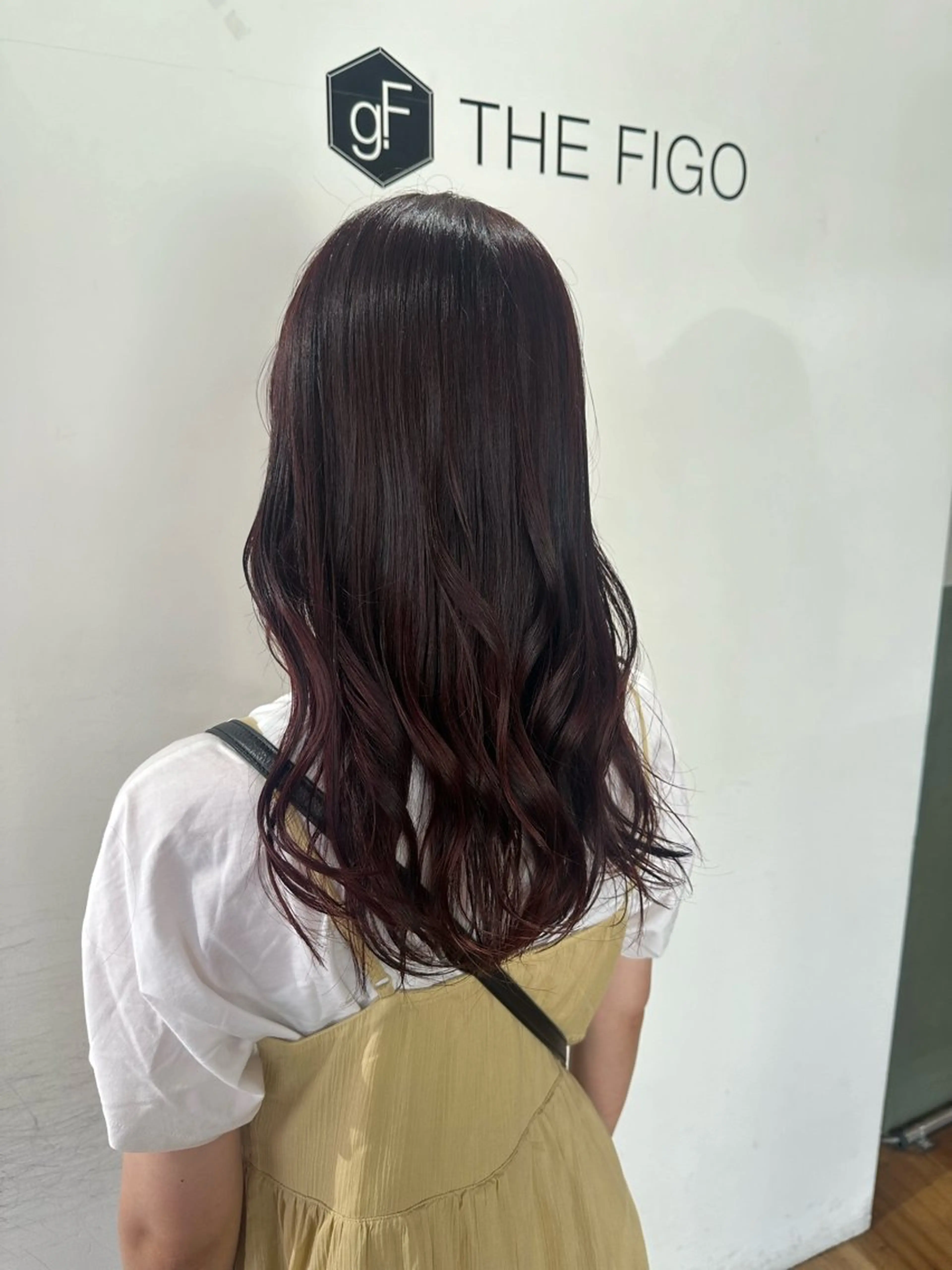 ロング カラー カット ヘアカラー トリートメント いまじゅく あおいのヘアスタイル