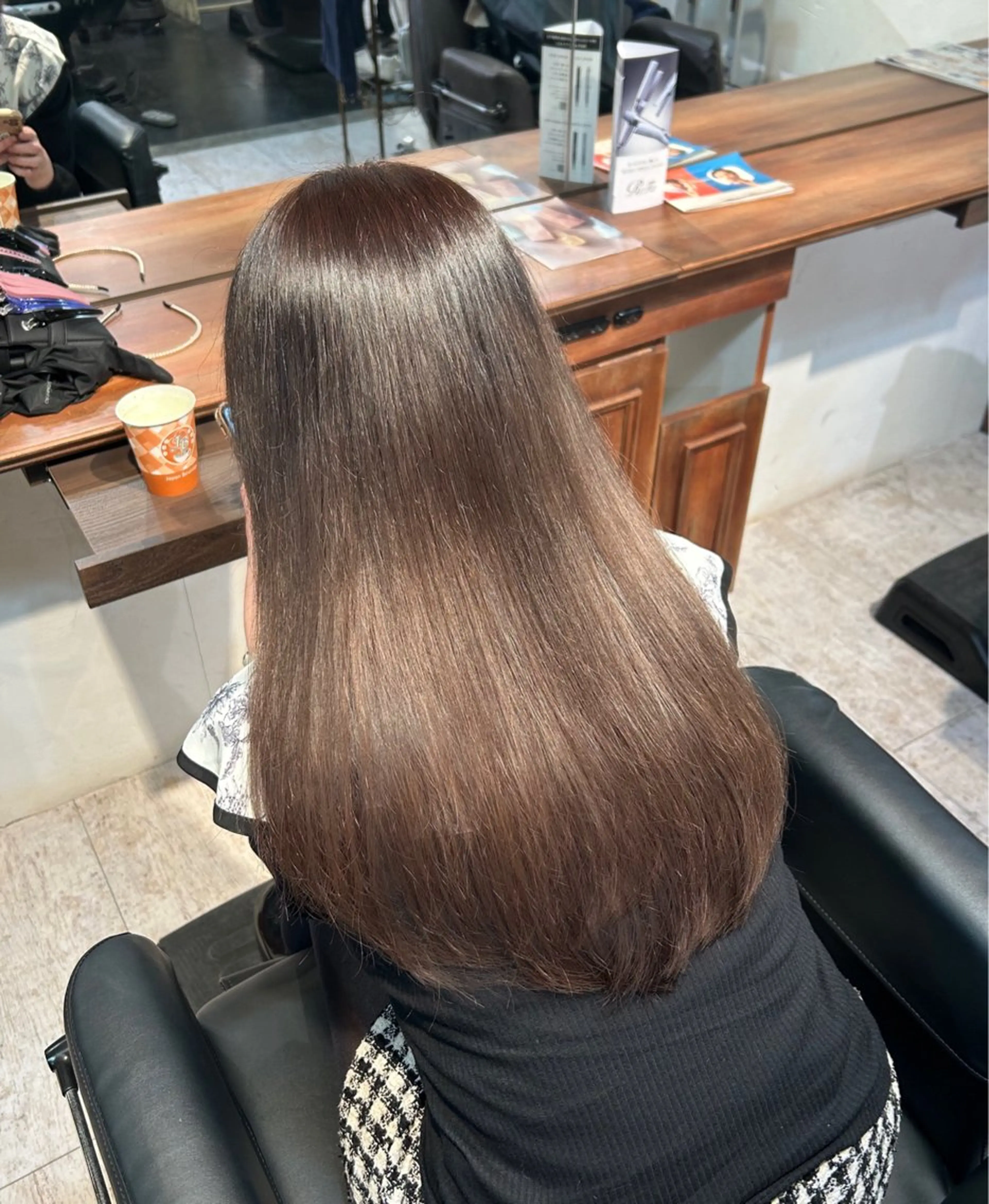 ロング トリートメント ヘアカラー トリートメント Reir吉祥寺所属・ナチュラルカラー 🪄🧸✨れなのヘアスタイル