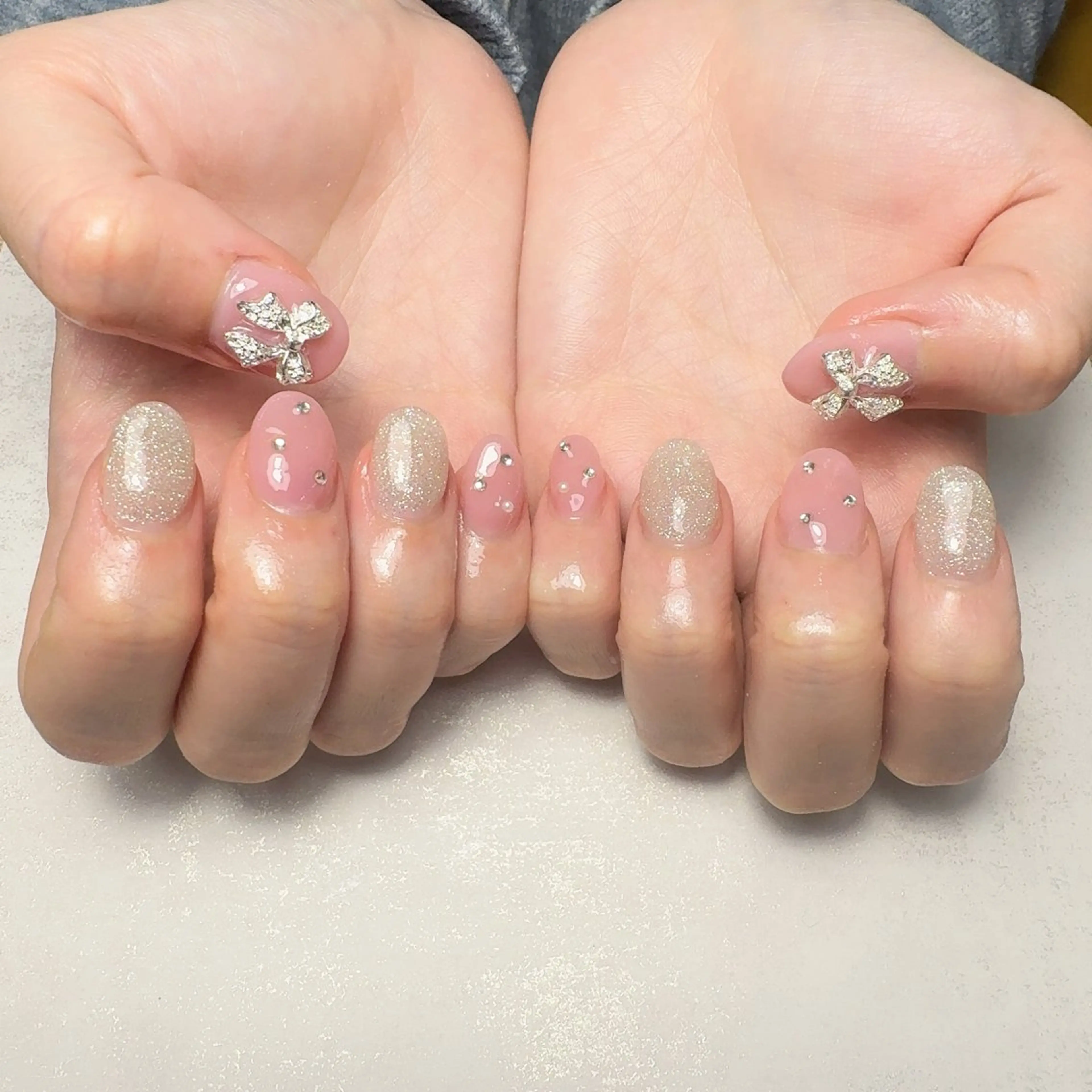 ネイル スカルプネイル Li-fra MIZUKIのネイルデザイン
