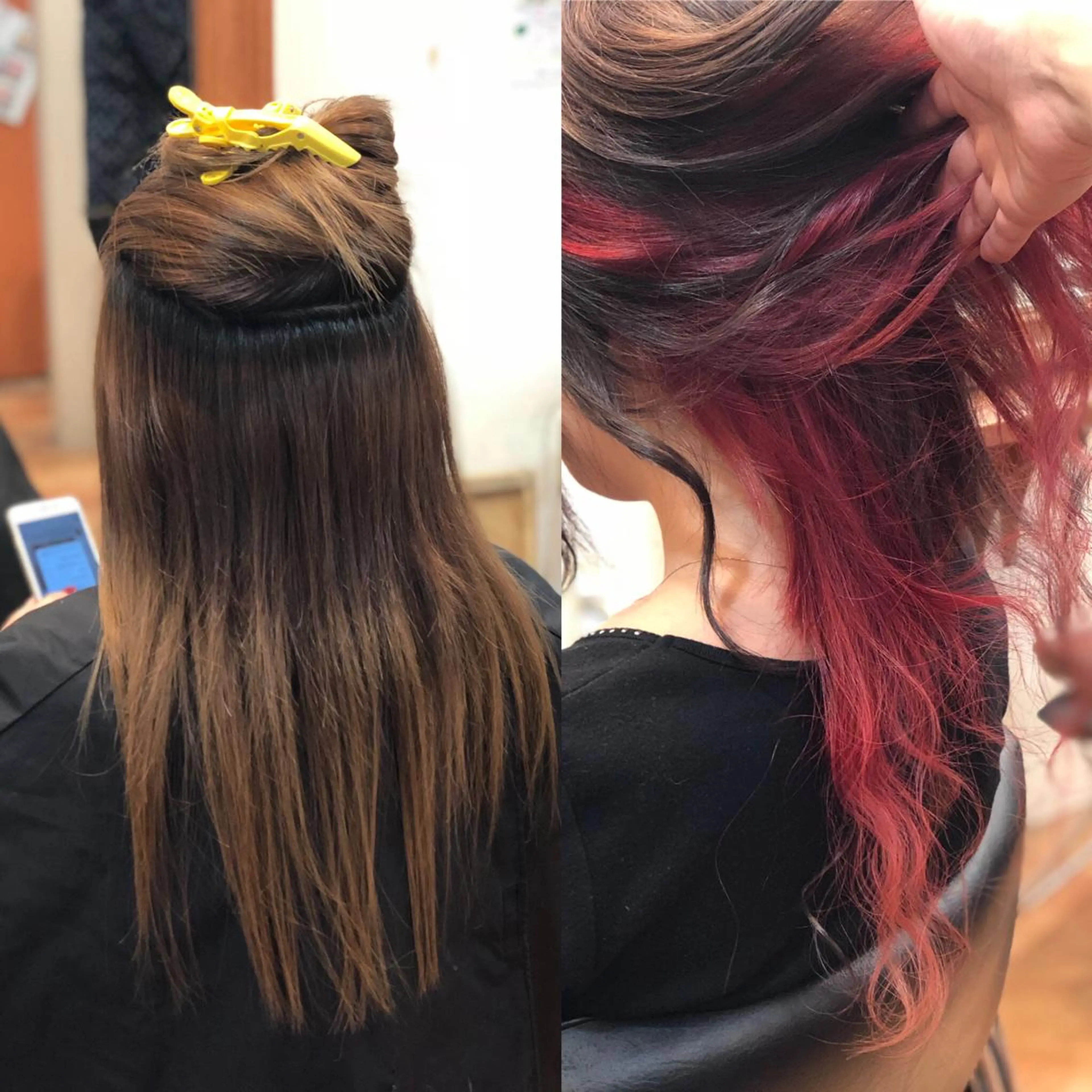 セミロング ヘアカラー トリートメント LOCO Ko-kiのヘアスタイル